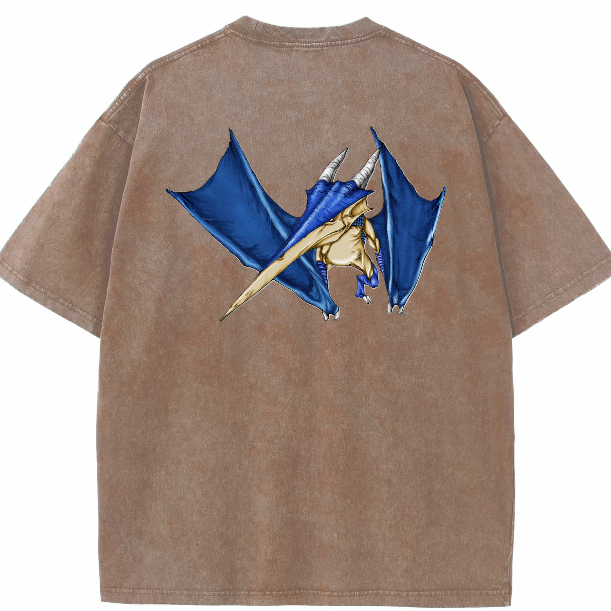 （画像用） 遊☆戯☆王 Yu-Gi-Oh! 綿100% ヴィンテージ風 半袖Tシャツ（背面プリント）