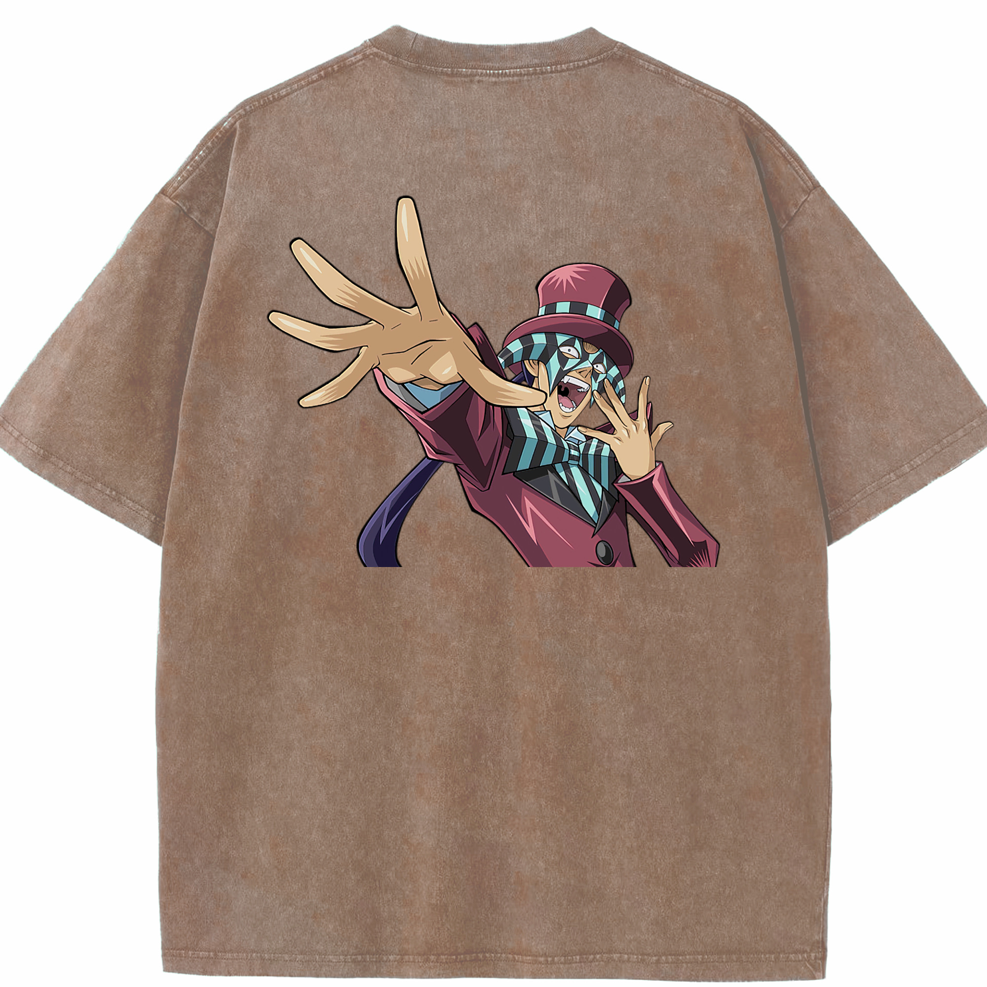 （画像用） 遊☆戯☆王 Yu-Gi-Oh! 綿100% ヴィンテージ風 半袖Tシャツ（背面プリント）