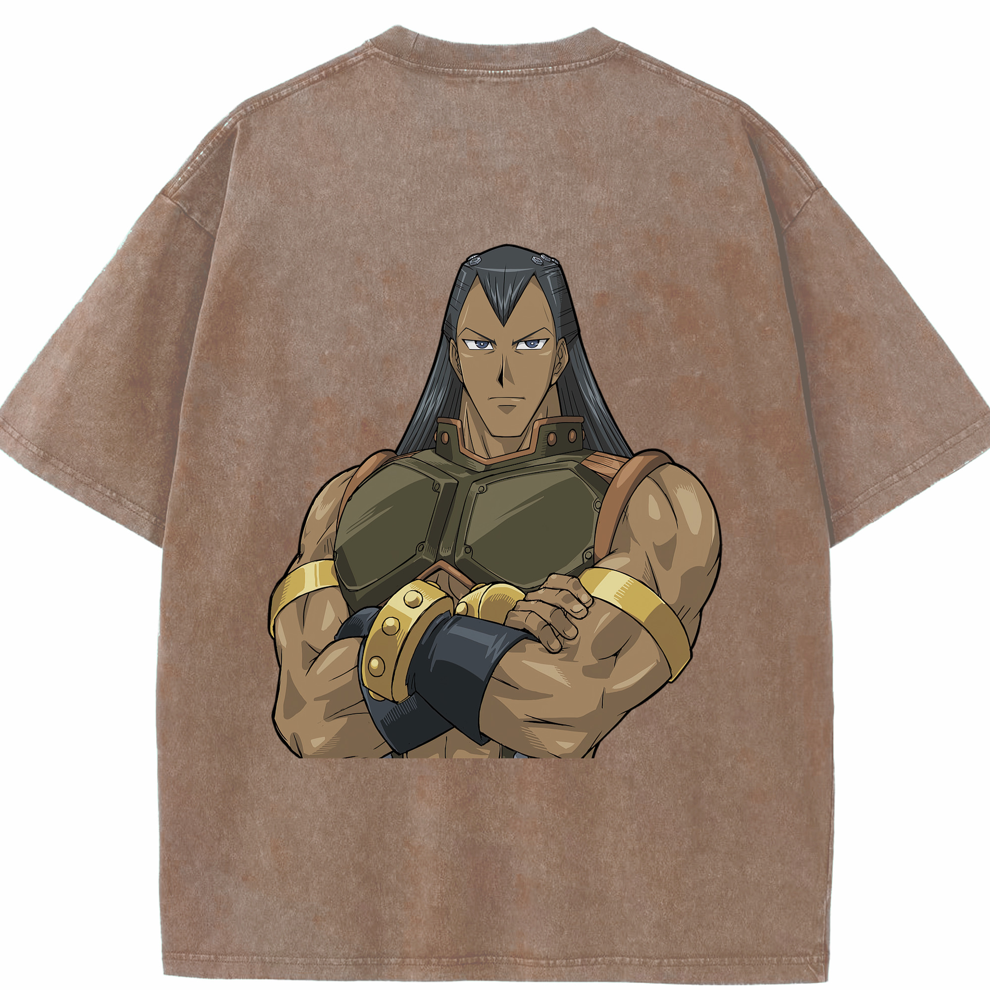 （画像用） 遊☆戯☆王 Yu-Gi-Oh! 綿100% ヴィンテージ風 半袖Tシャツ（背面プリント）
