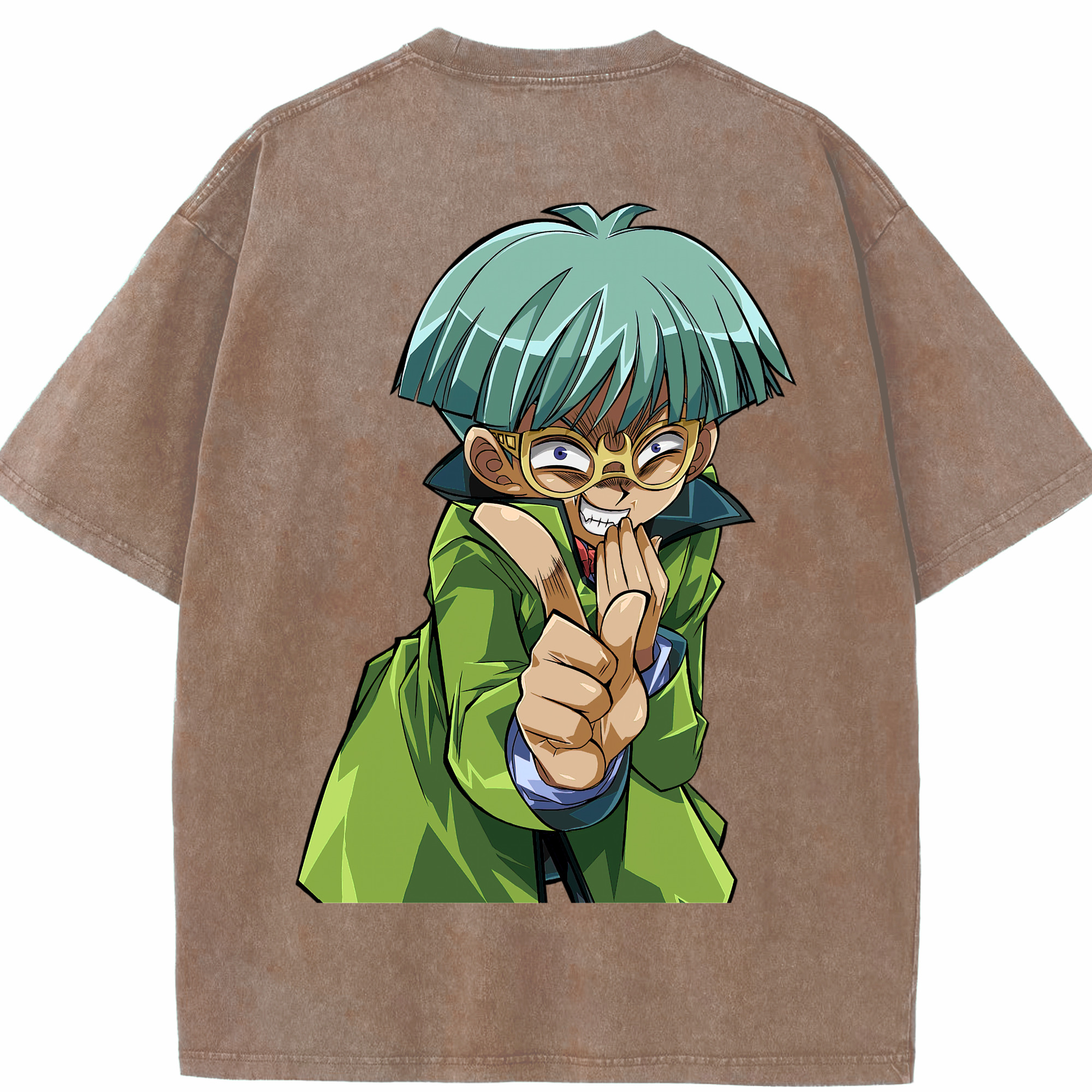 （画像用） 遊☆戯☆王 Yu-Gi-Oh! 綿100% ヴィンテージ風 半袖Tシャツ（背面プリント）