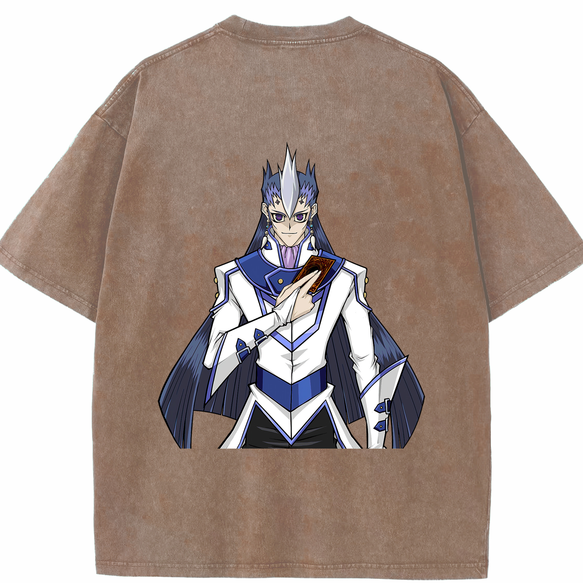 （画像用） 遊☆戯☆王 Yu-Gi-Oh! 綿100% ヴィンテージ風 半袖Tシャツ（背面プリント）