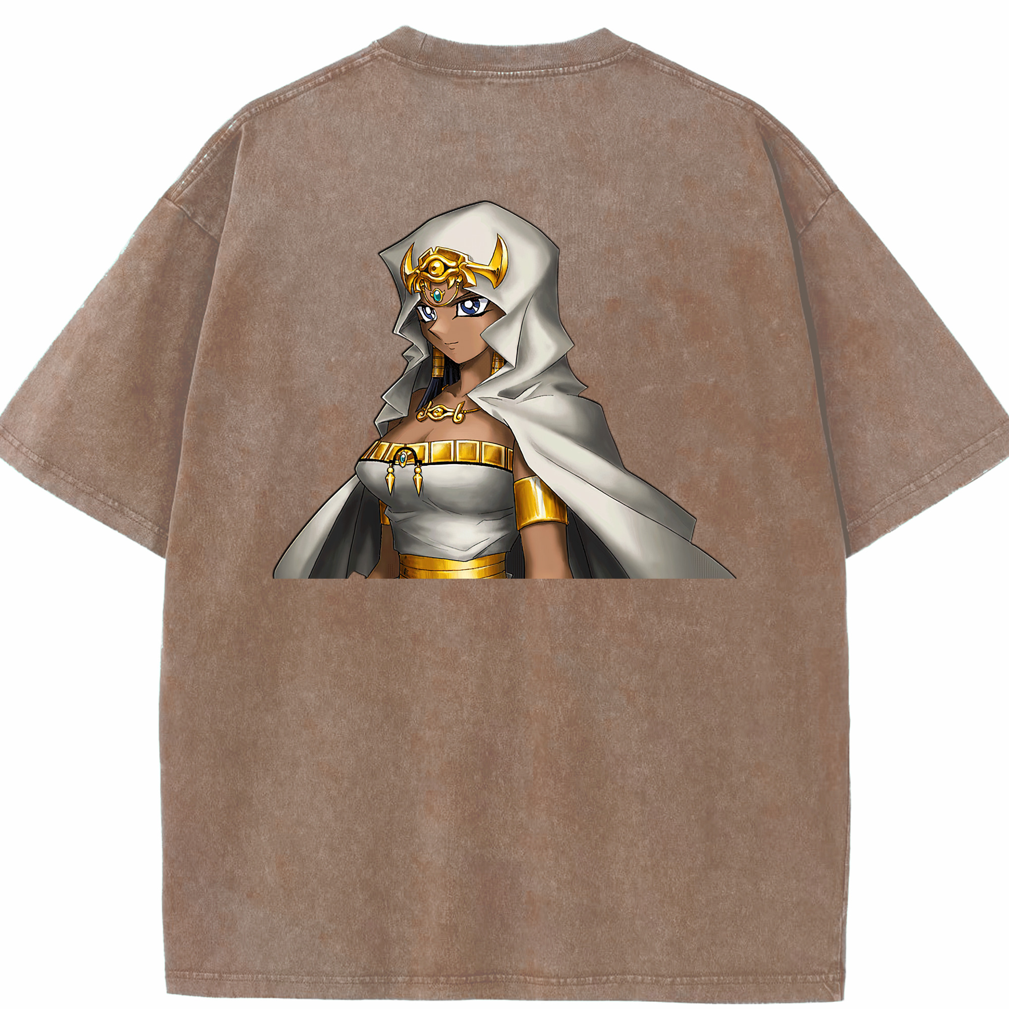 （画像用） 遊☆戯☆王 Yu-Gi-Oh! 綿100% ヴィンテージ風 半袖Tシャツ（背面プリント）