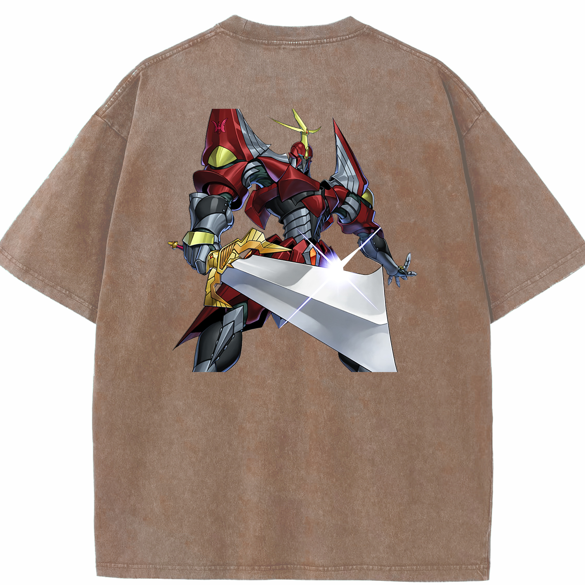 （画像用） 遊☆戯☆王 Yu-Gi-Oh! 綿100% ヴィンテージ風 半袖Tシャツ（背面プリント）