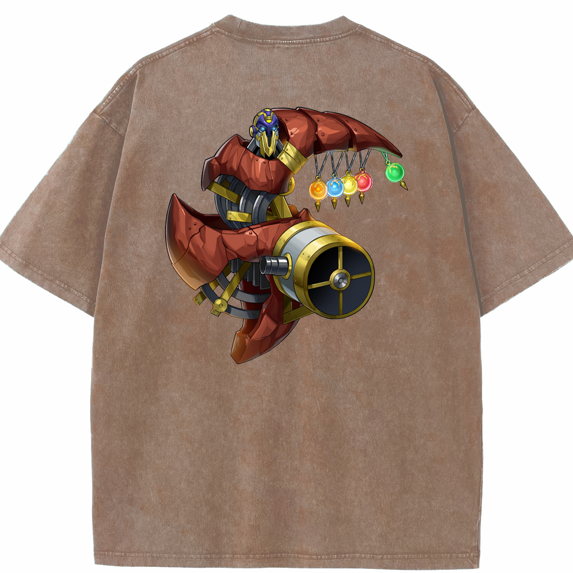 （画像用） 遊☆戯☆王 Yu-Gi-Oh! 綿100% ヴィンテージ風 半袖Tシャツ（背面プリント）