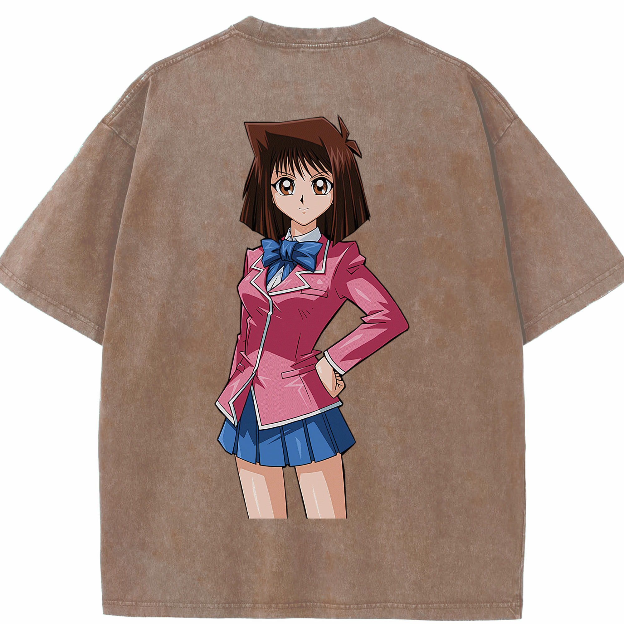 （画像用） 遊☆戯☆王 Yu-Gi-Oh! 綿100% ヴィンテージ風 半袖Tシャツ（背面プリント）