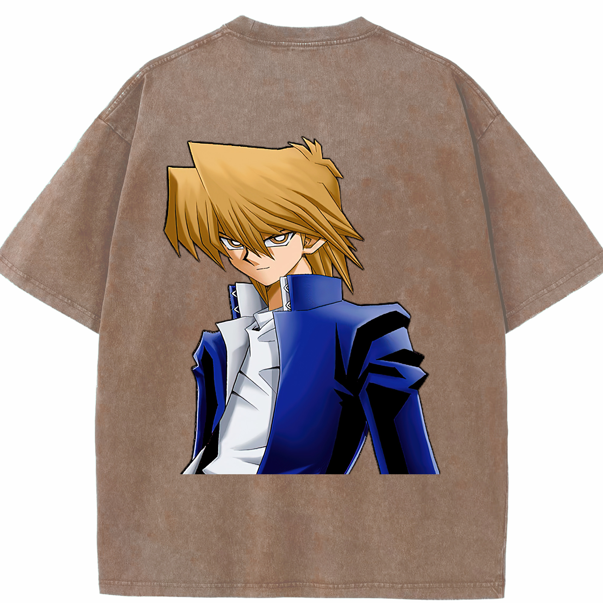 （画像用） 遊☆戯☆王 Yu-Gi-Oh! 綿100% ヴィンテージ風 半袖Tシャツ（背面プリント）