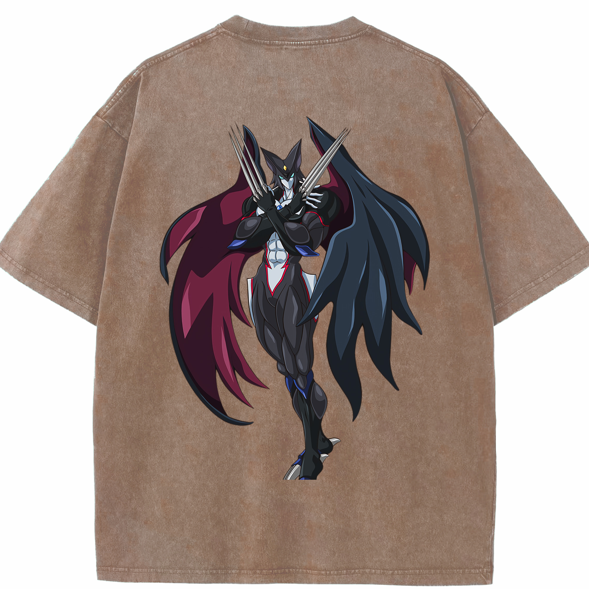 （画像用） 遊☆戯☆王 Yu-Gi-Oh! 綿100% ヴィンテージ風 半袖Tシャツ（背面プリント）