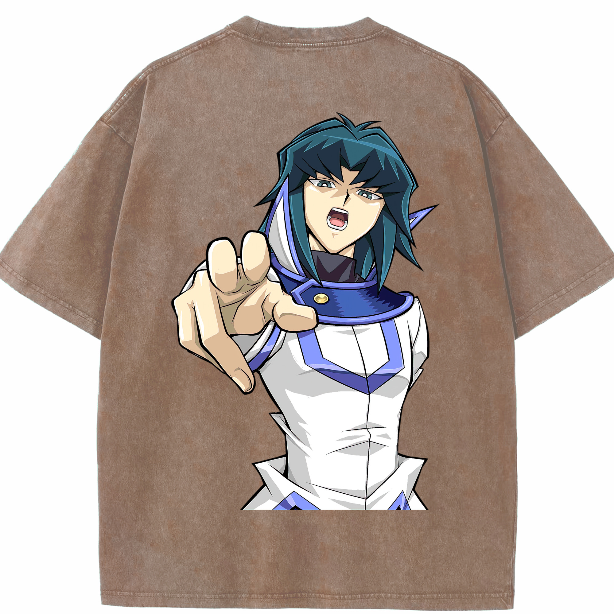 （画像用） 遊☆戯☆王 Yu-Gi-Oh! 綿100% ヴィンテージ風 半袖Tシャツ（背面プリント）