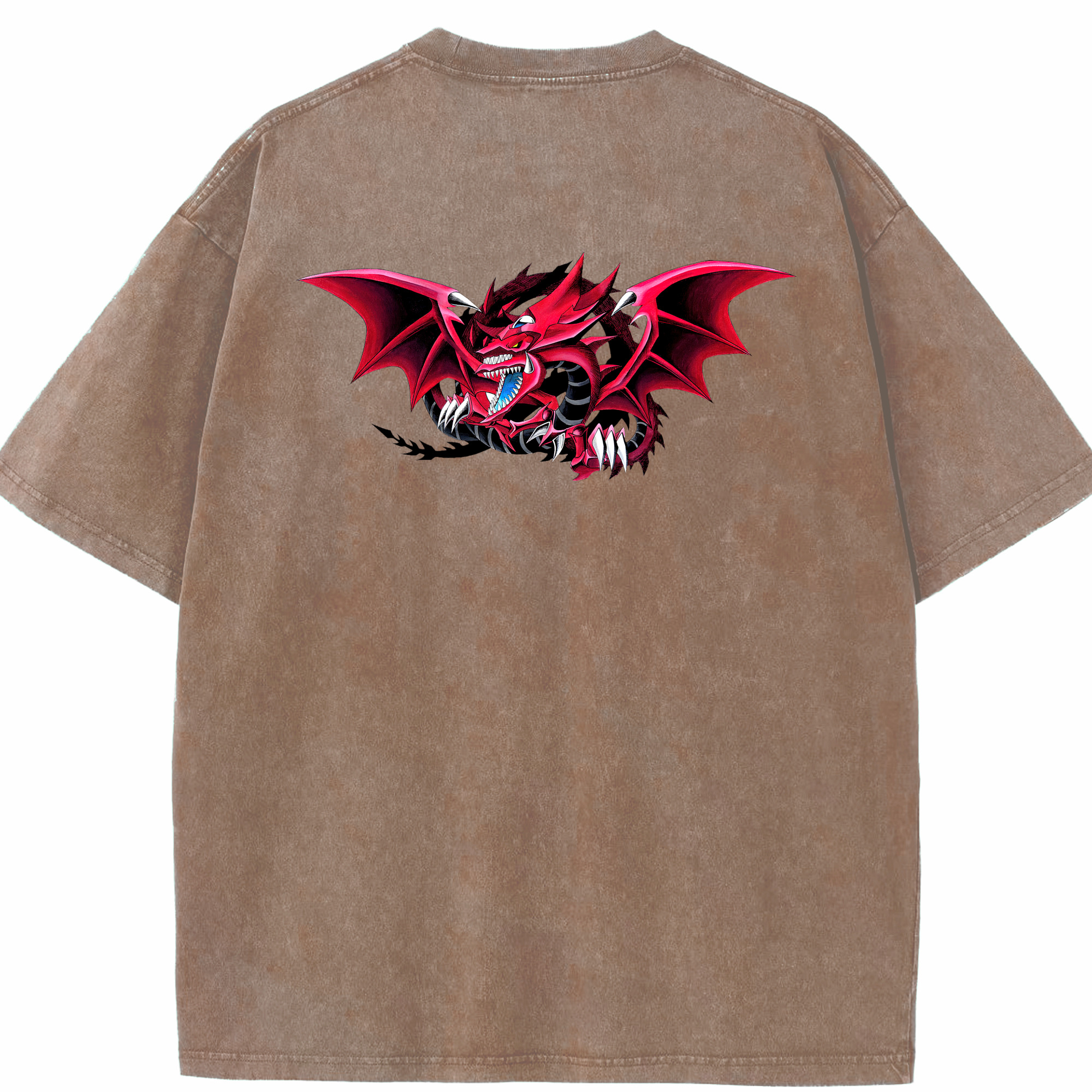 （画像用） 遊☆戯☆王 Yu-Gi-Oh! 綿100% ヴィンテージ風 半袖Tシャツ（背面プリント）