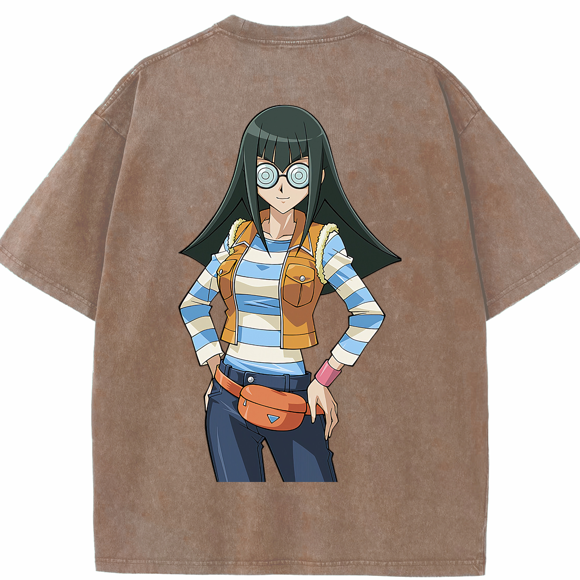 （画像用） 遊☆戯☆王 Yu-Gi-Oh! 綿100% ヴィンテージ風 半袖Tシャツ（背面プリント）