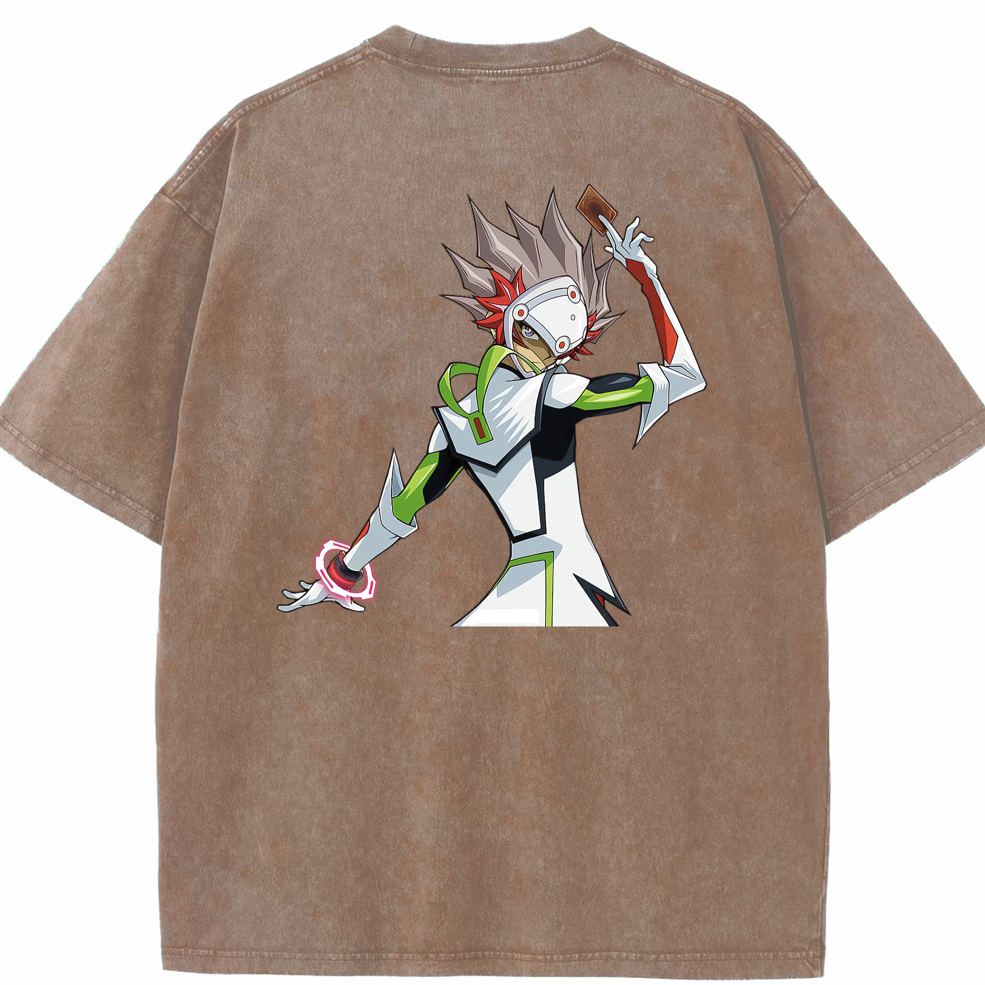 （画像用） 遊☆戯☆王 Yu-Gi-Oh! 綿100% ヴィンテージ風 半袖Tシャツ（背面プリント）