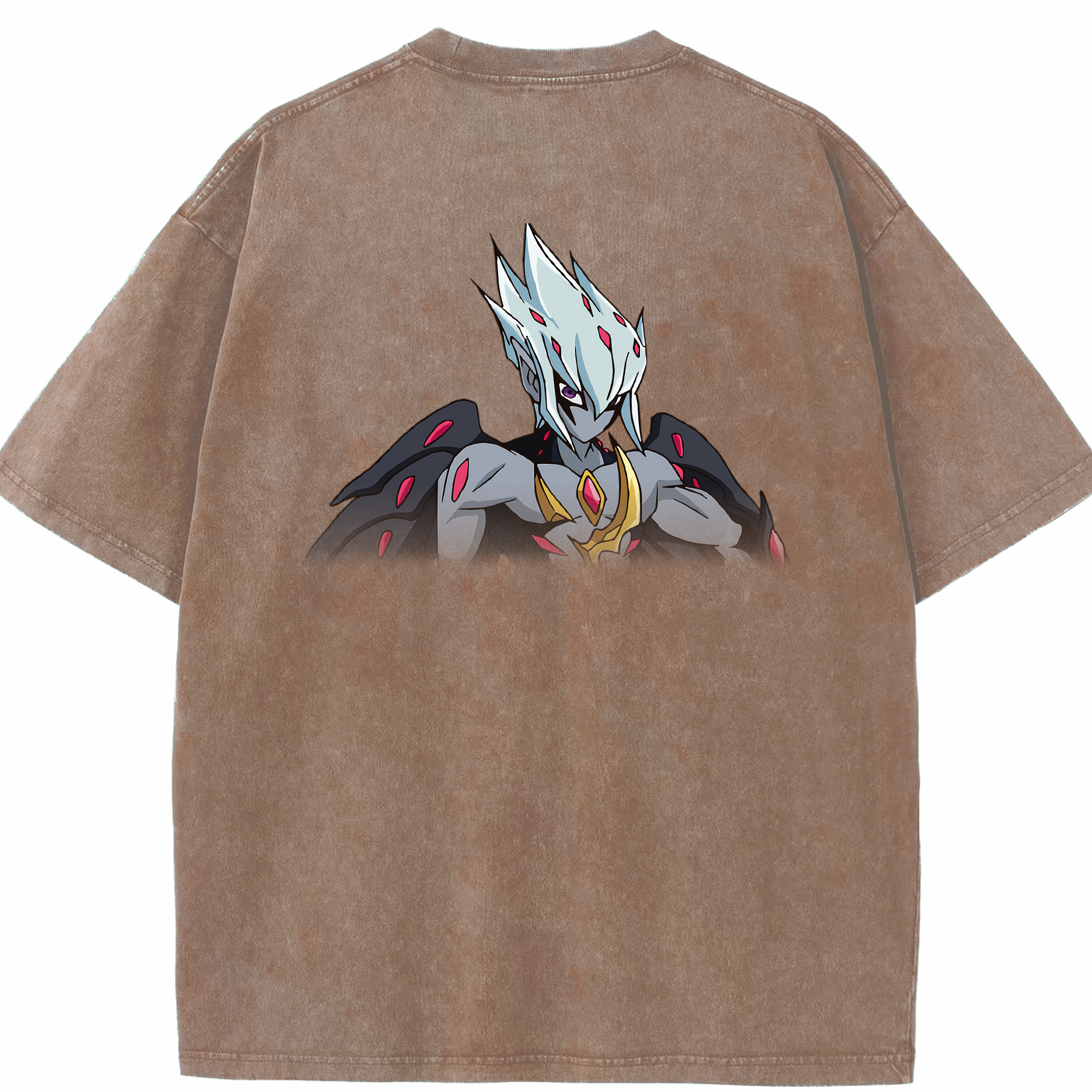 （画像用） 遊☆戯☆王 Yu-Gi-Oh! 綿100% ヴィンテージ風 半袖Tシャツ（背面プリント）