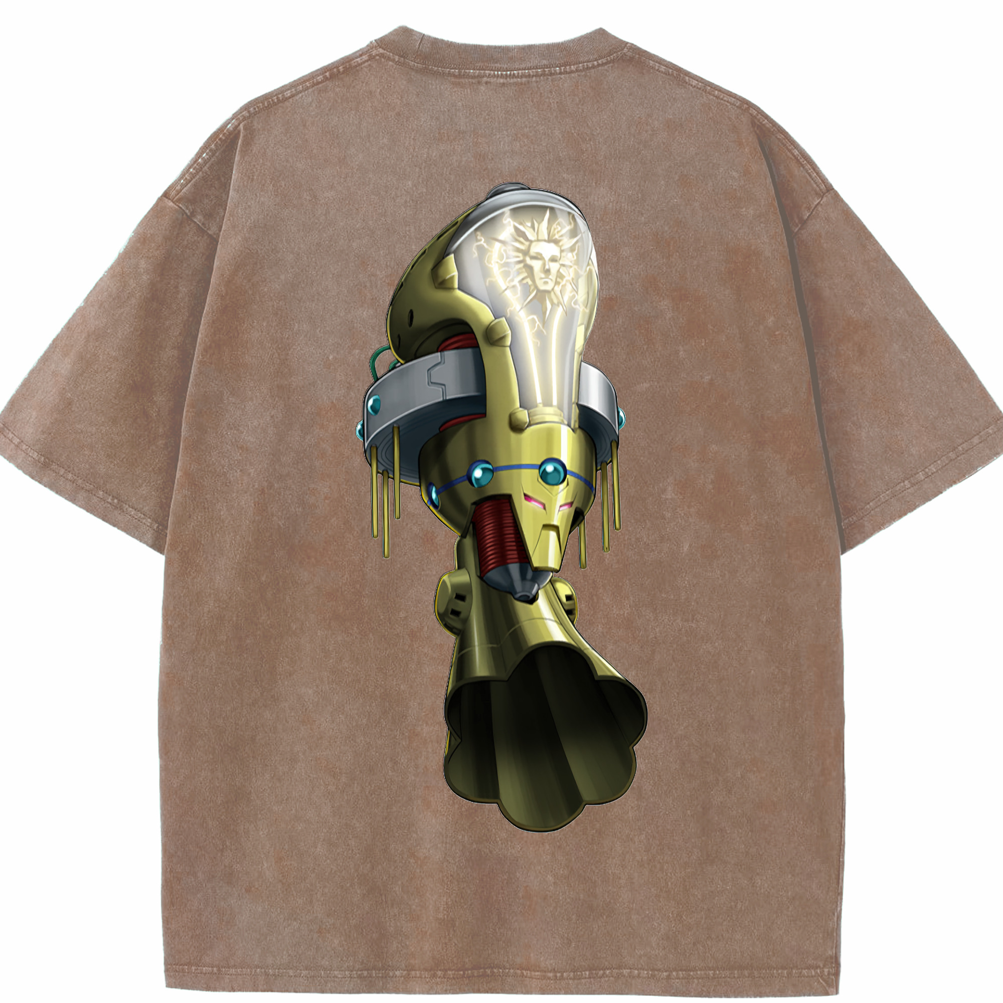 （画像用） 遊☆戯☆王 Yu-Gi-Oh! 綿100% ヴィンテージ風 半袖Tシャツ（背面プリント）