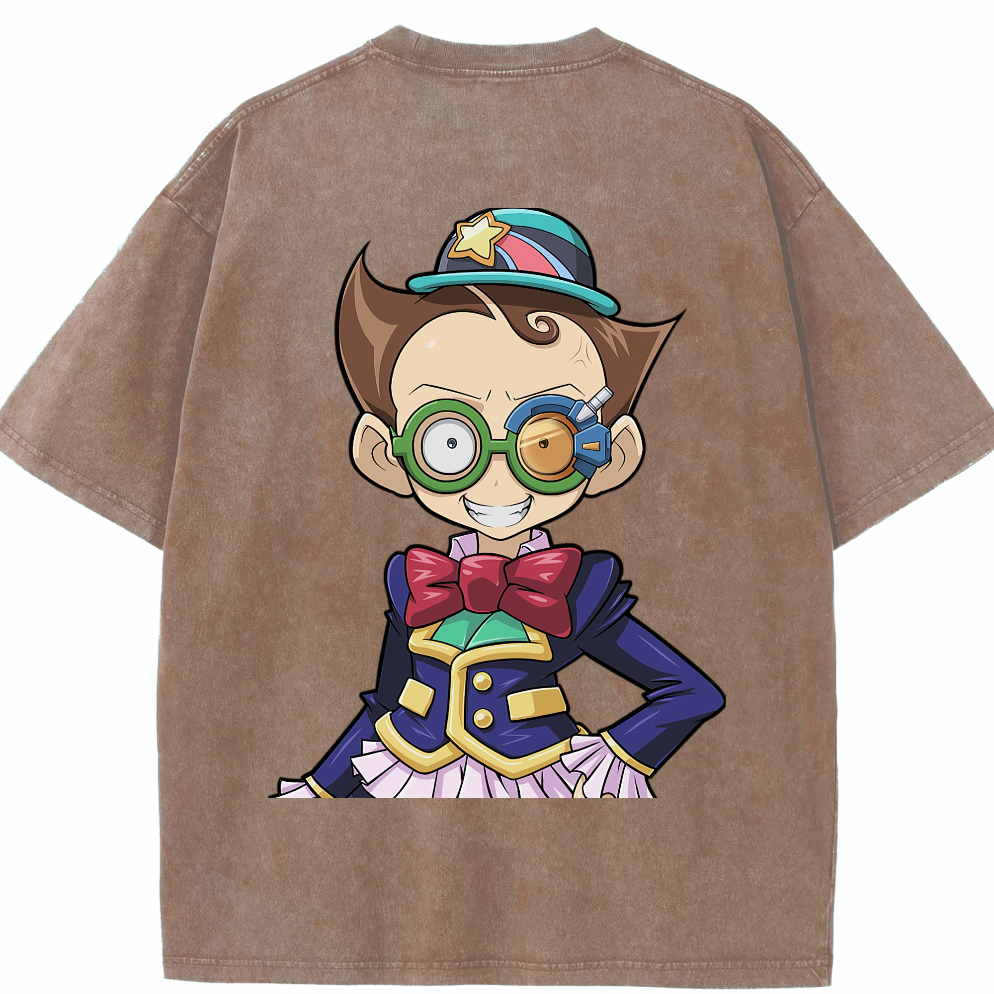 （画像用） 遊☆戯☆王 Yu-Gi-Oh! 綿100% ヴィンテージ風 半袖Tシャツ（背面プリント）