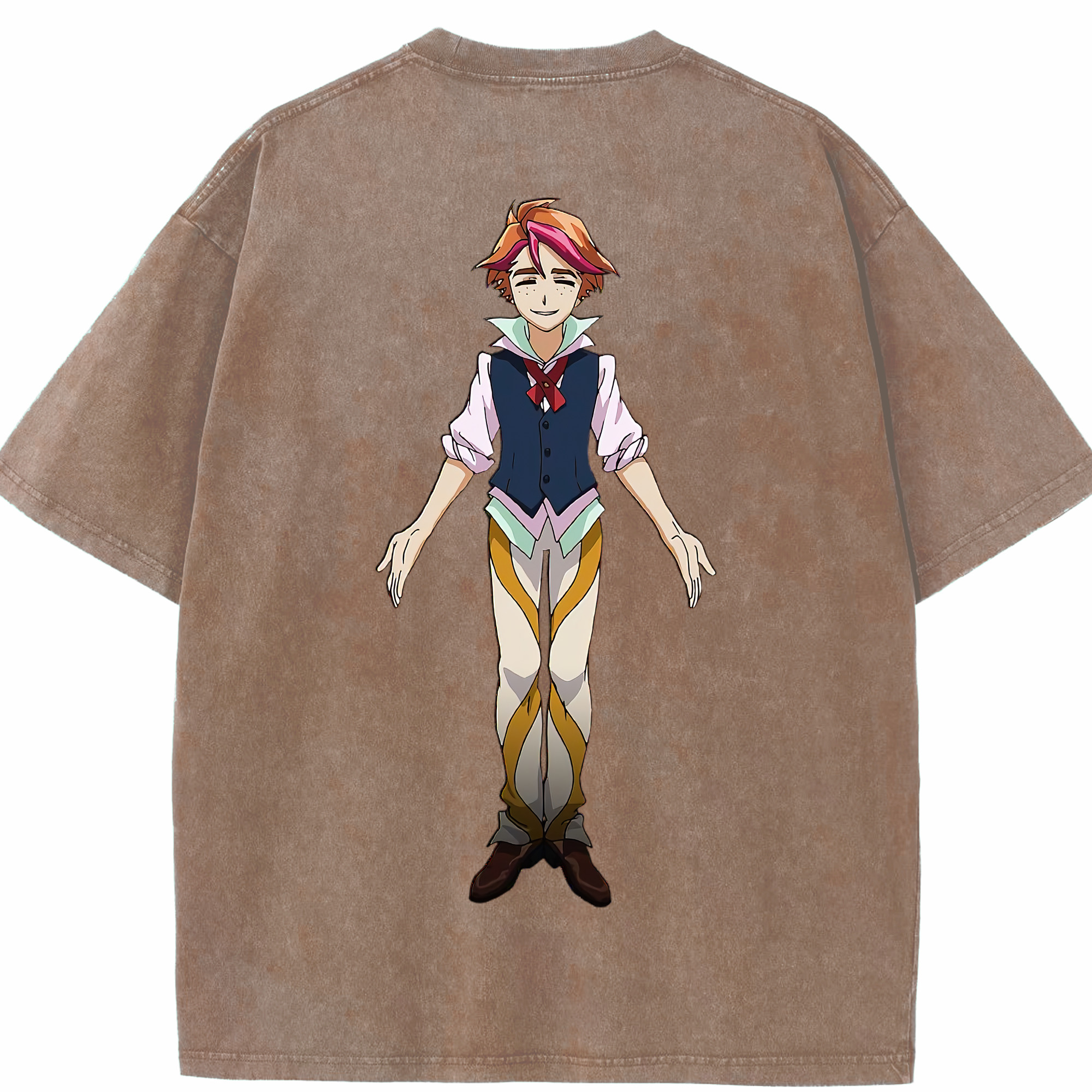 （画像用） 遊☆戯☆王 Yu-Gi-Oh! 綿100% ヴィンテージ風 半袖Tシャツ（背面プリント）