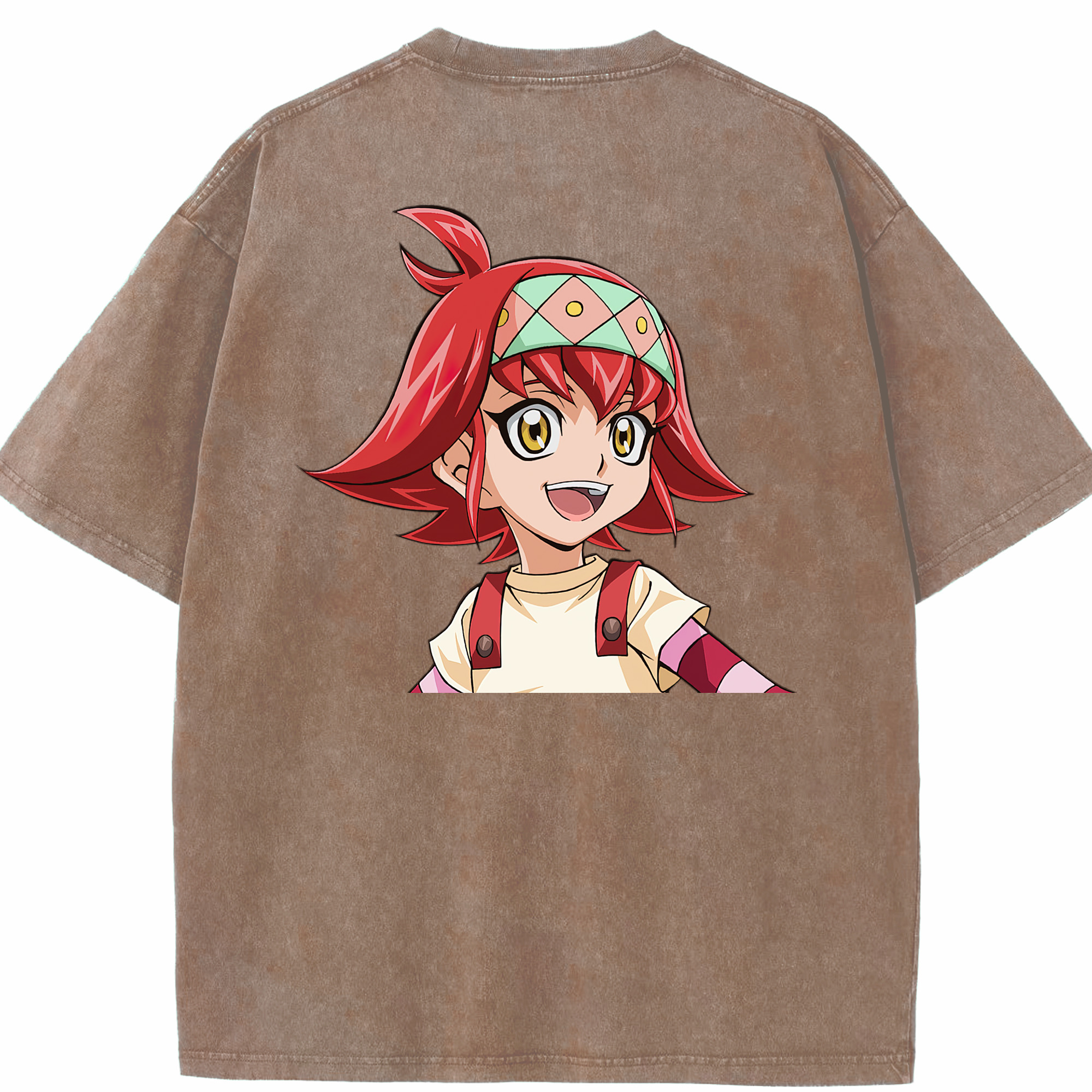 （画像用） 遊☆戯☆王 Yu-Gi-Oh! 綿100% ヴィンテージ風 半袖Tシャツ（背面プリント）