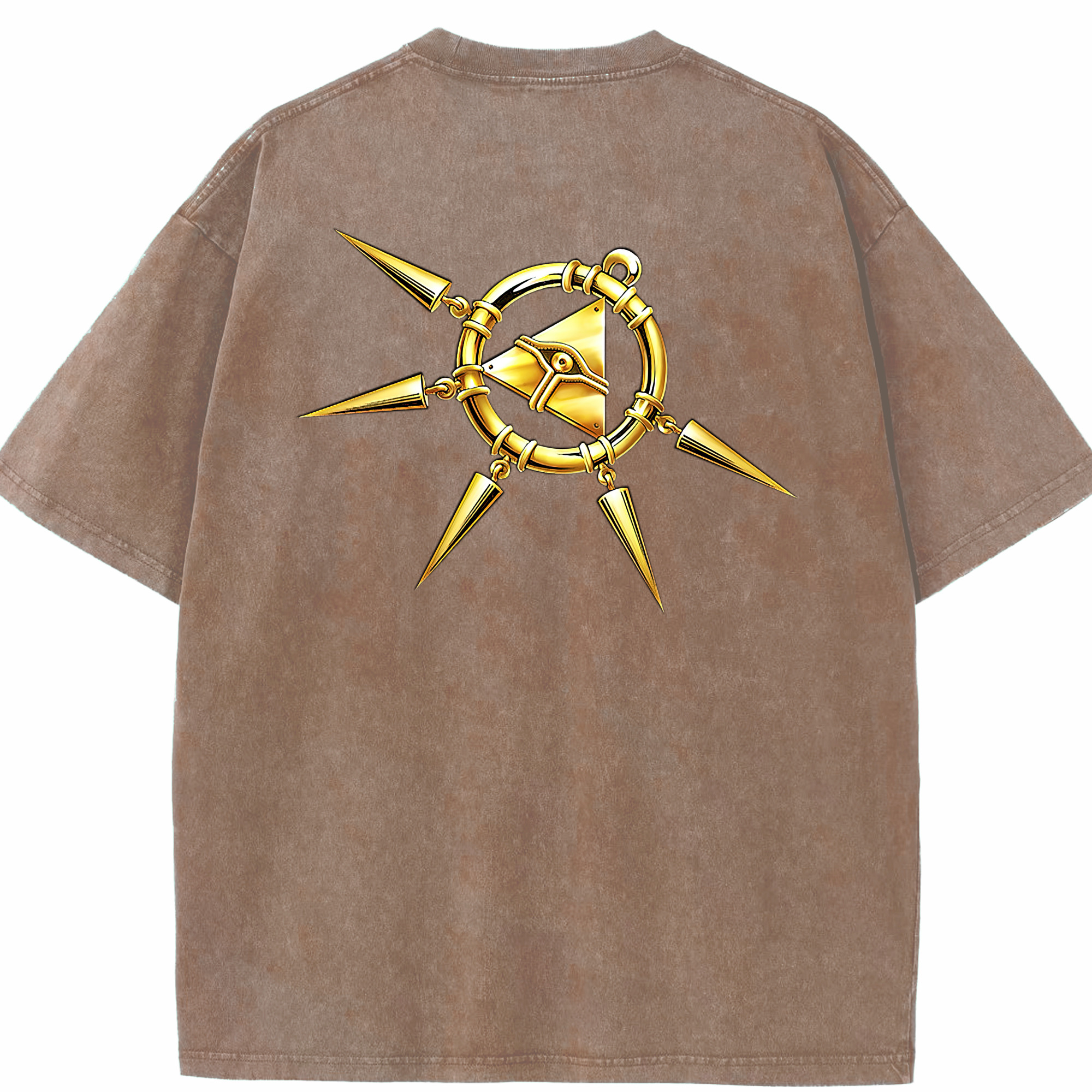 （画像用） 遊☆戯☆王 Yu-Gi-Oh! 綿100% ヴィンテージ風 半袖Tシャツ（背面プリント）