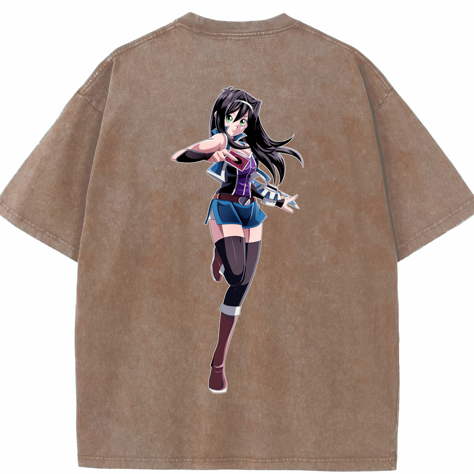 （画像用） 遊☆戯☆王 Yu-Gi-Oh! 綿100% ヴィンテージ風 半袖Tシャツ（背面プリント）