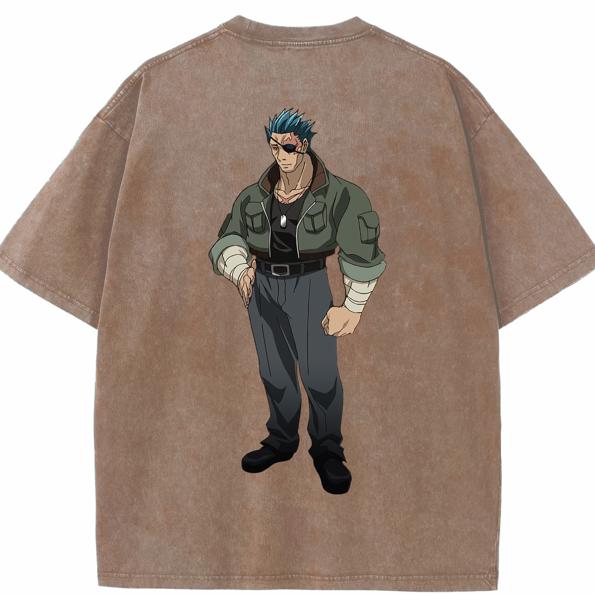 （画像用） 遊☆戯☆王 Yu-Gi-Oh! 綿100% ヴィンテージ風 半袖Tシャツ（背面プリント）