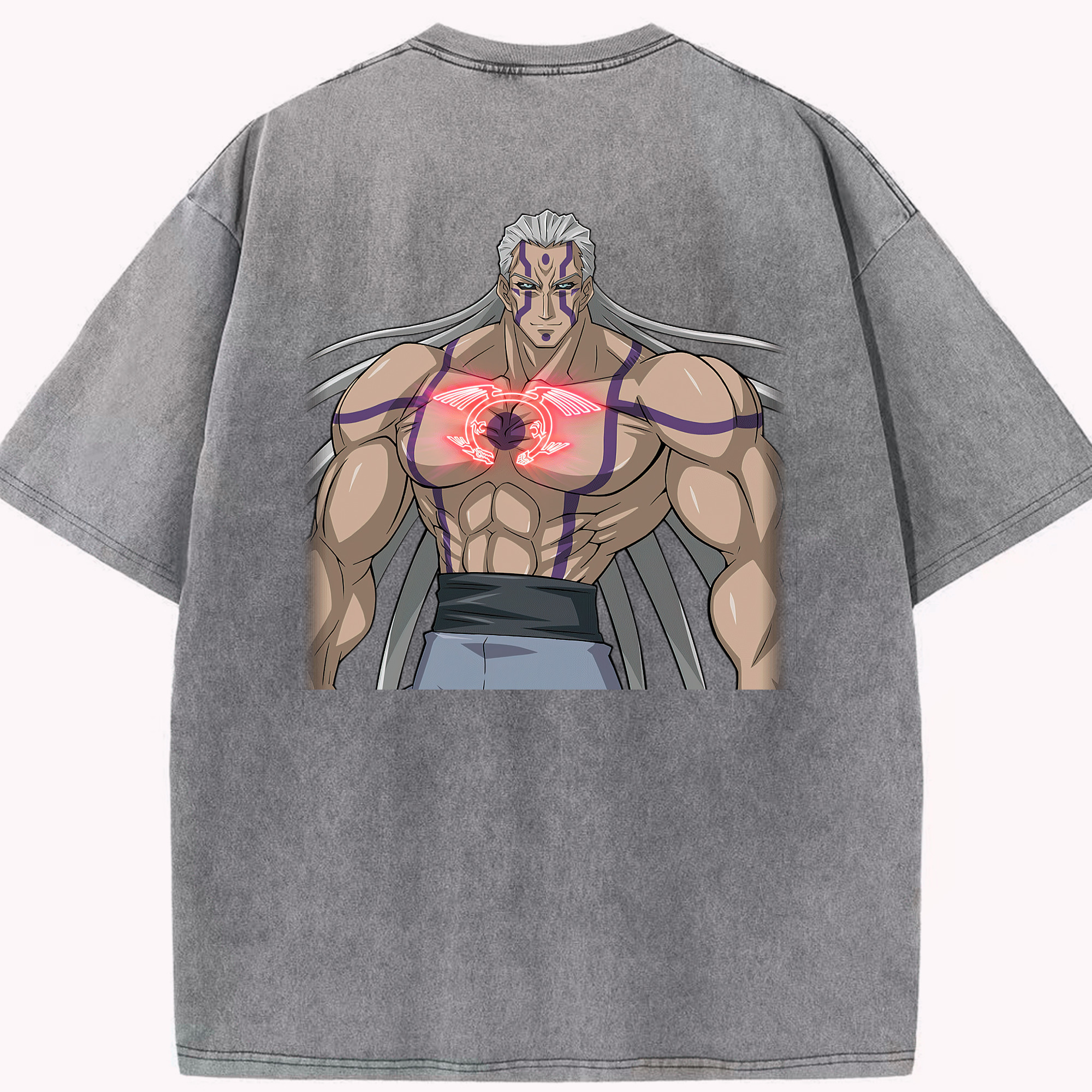（画像用） 遊☆戯☆王 Yu-Gi-Oh! 綿100% ヴィンテージ風 半袖Tシャツ（背面プリント）