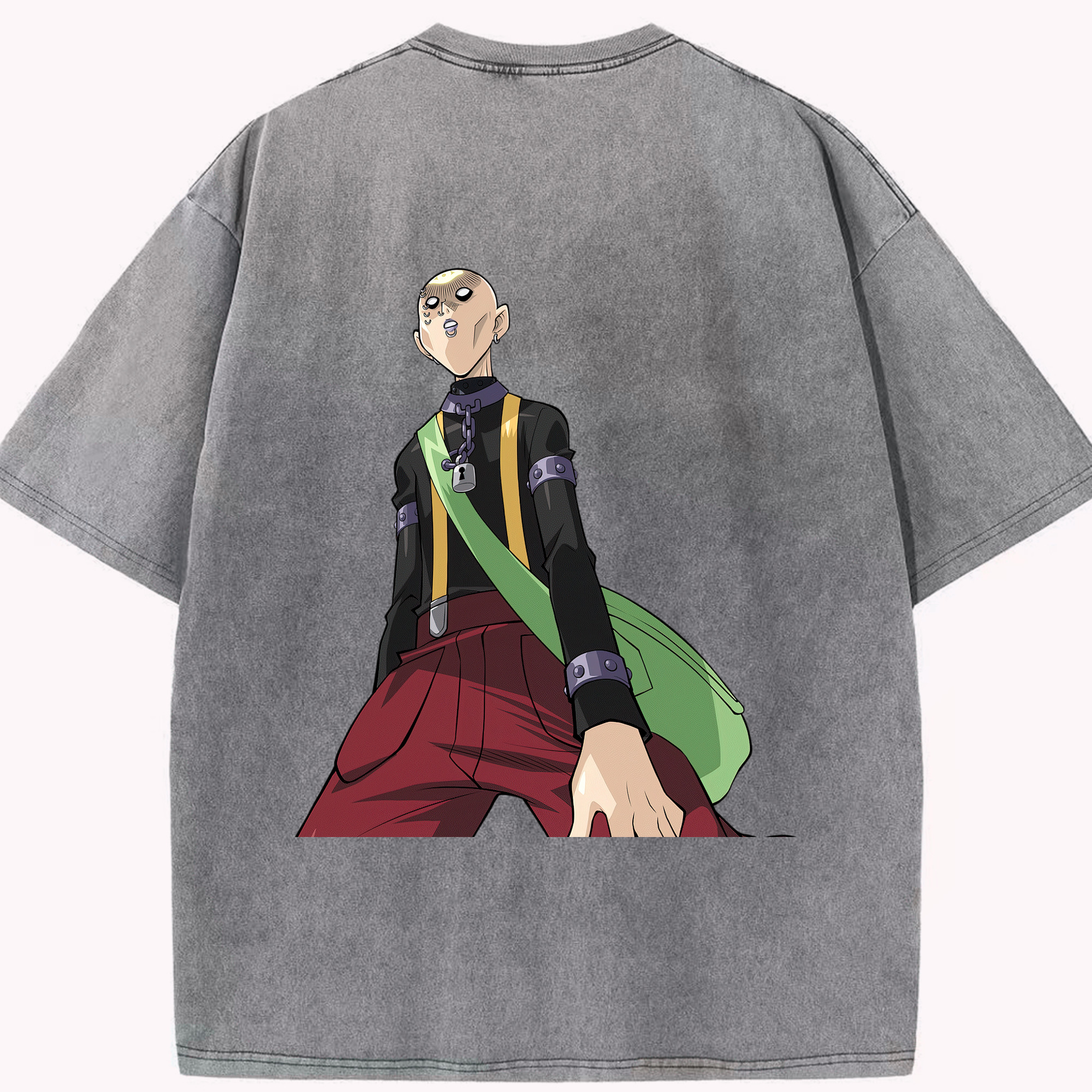 （画像用） 遊☆戯☆王 Yu-Gi-Oh! 綿100% ヴィンテージ風 半袖Tシャツ（背面プリント）