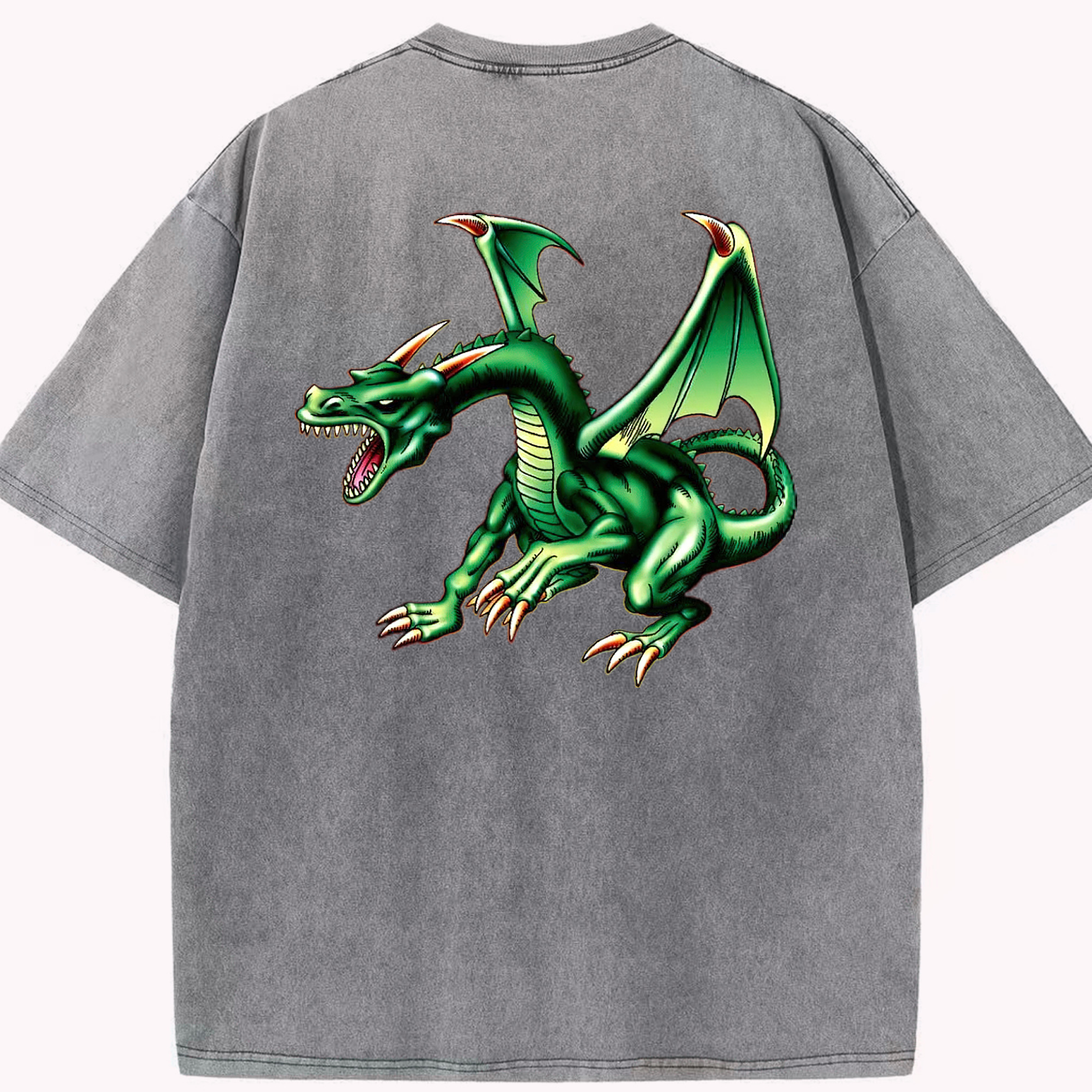 （画像用） 遊☆戯☆王 Yu-Gi-Oh! 綿100% ヴィンテージ風 半袖Tシャツ（背面プリント）