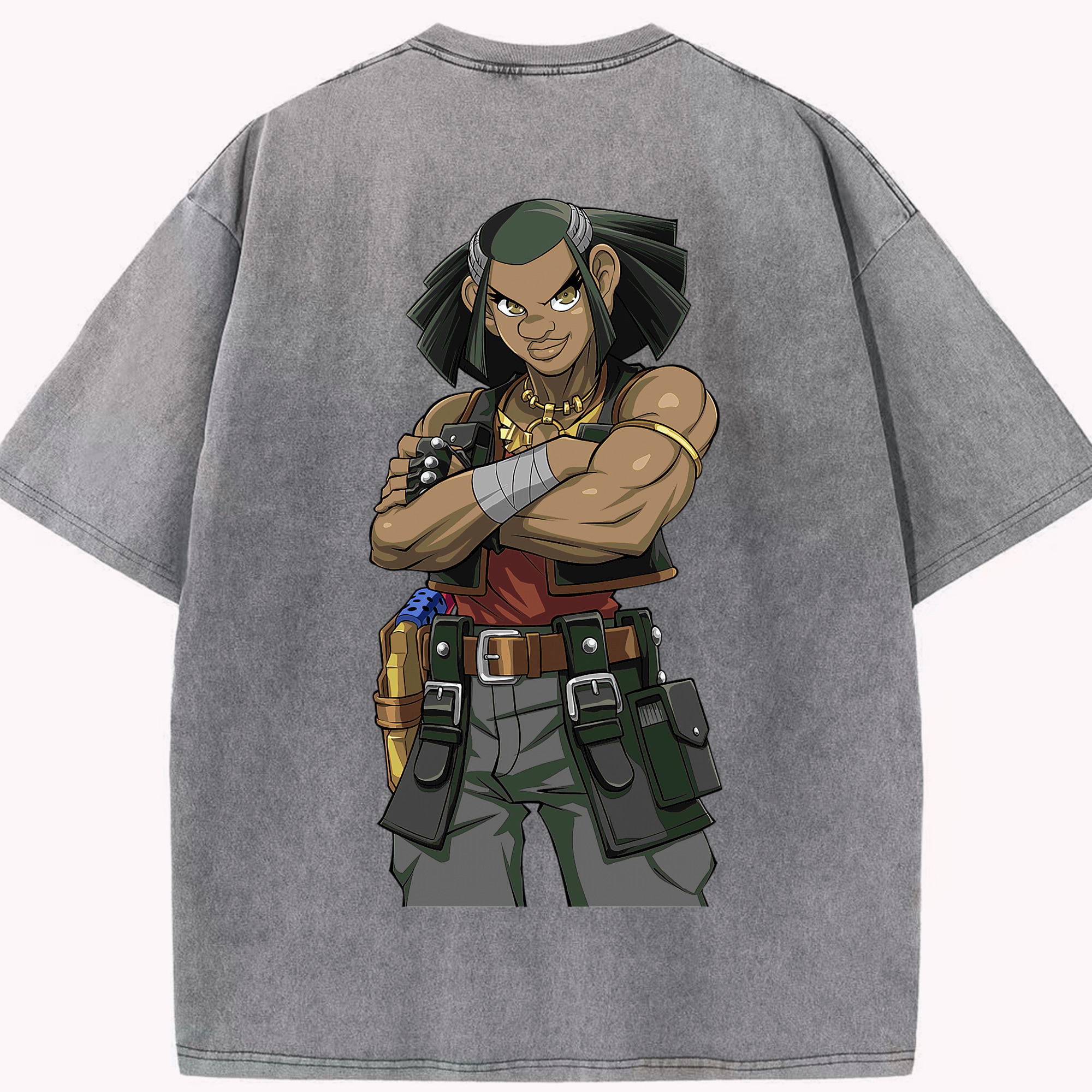 （画像用） 遊☆戯☆王 Yu-Gi-Oh! 綿100% ヴィンテージ風 半袖Tシャツ（背面プリント）