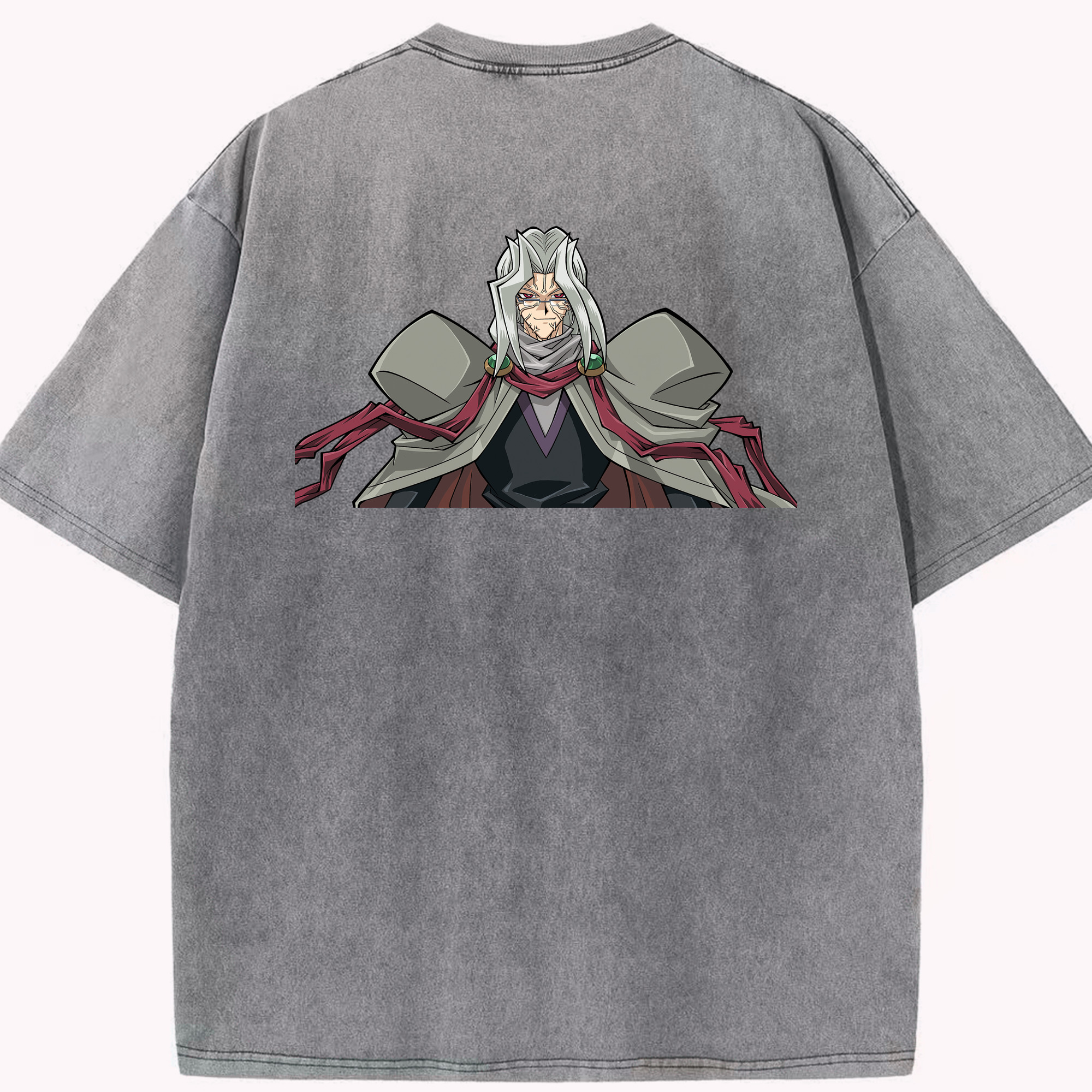 （画像用） 遊☆戯☆王 Yu-Gi-Oh! 綿100% ヴィンテージ風 半袖Tシャツ（背面プリント）