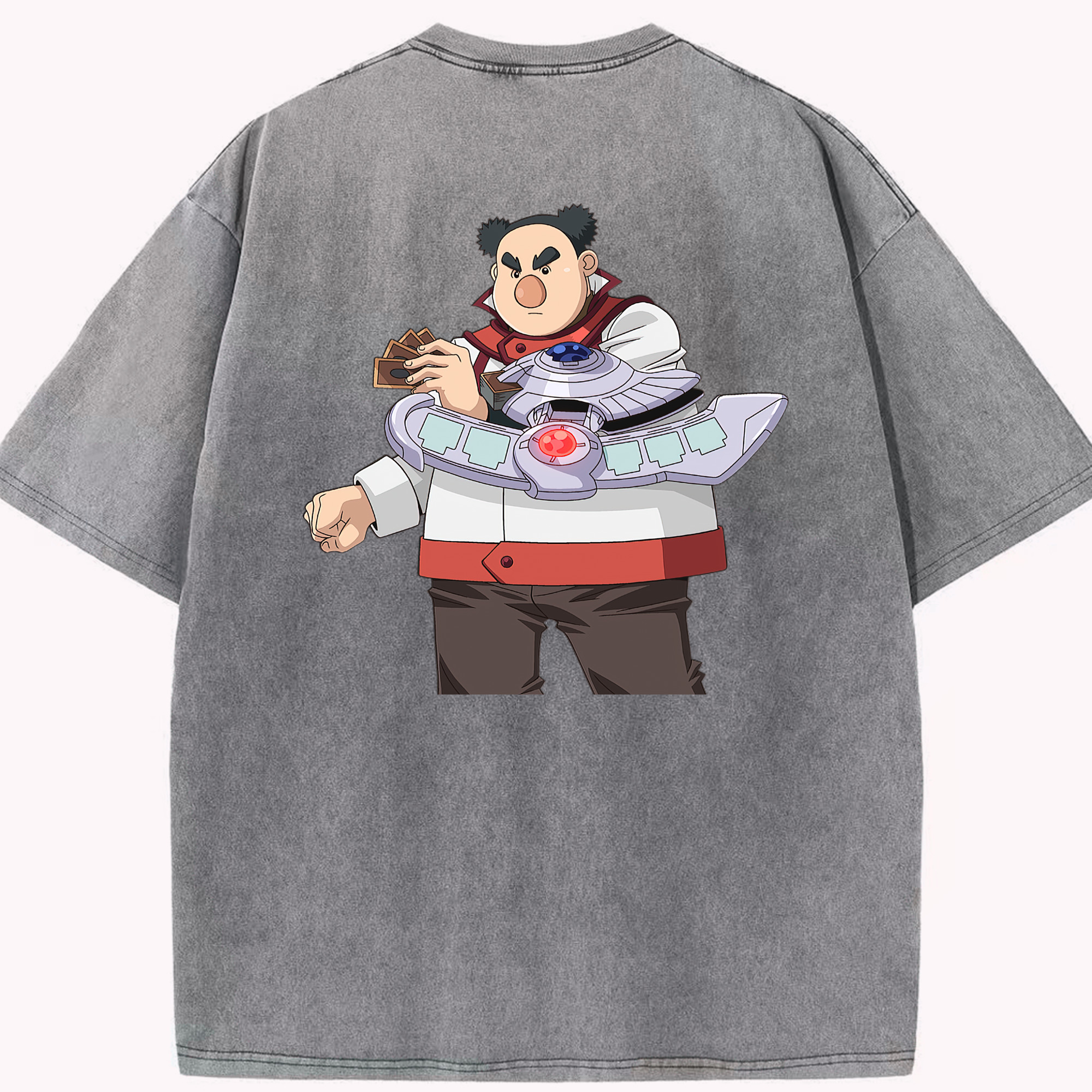 （画像用） 遊☆戯☆王 Yu-Gi-Oh! 綿100% ヴィンテージ風 半袖Tシャツ（背面プリント）