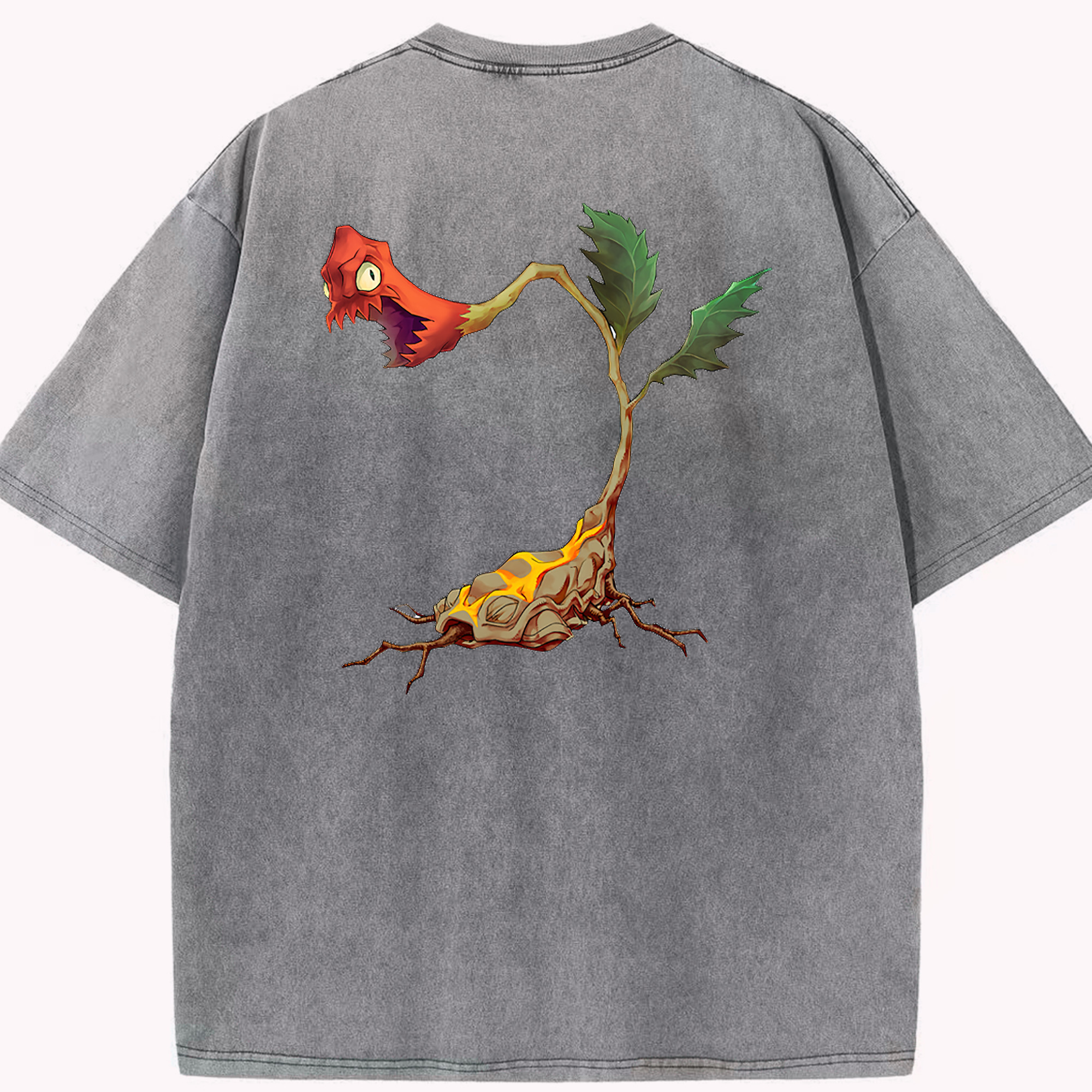 （画像用） 遊☆戯☆王 Yu-Gi-Oh! 綿100% ヴィンテージ風 半袖Tシャツ（背面プリント）