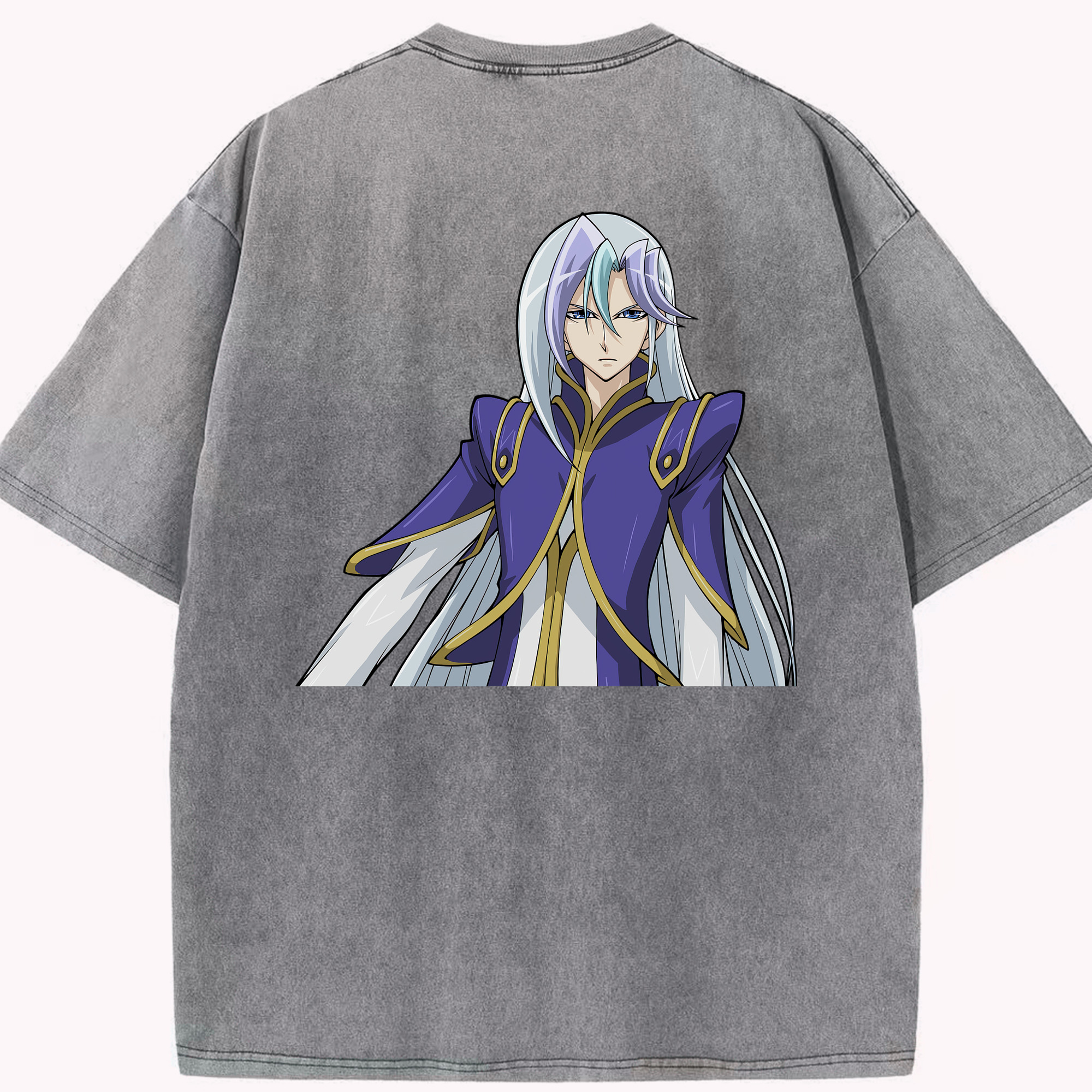 （画像用） 遊☆戯☆王 Yu-Gi-Oh! 綿100% ヴィンテージ風 半袖Tシャツ（背面プリント）