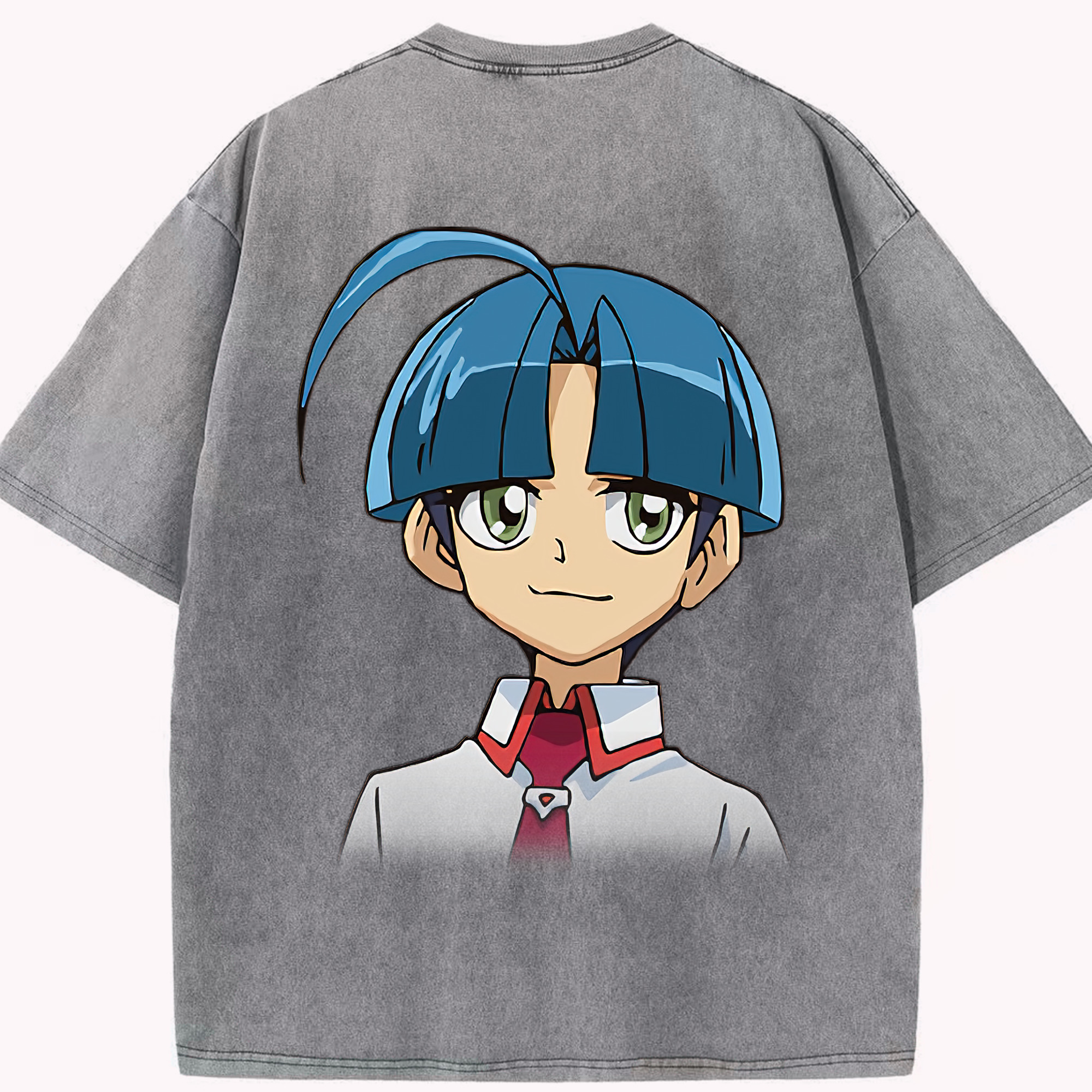 （画像用） 遊☆戯☆王 Yu-Gi-Oh! 綿100% ヴィンテージ風 半袖Tシャツ（背面プリント）