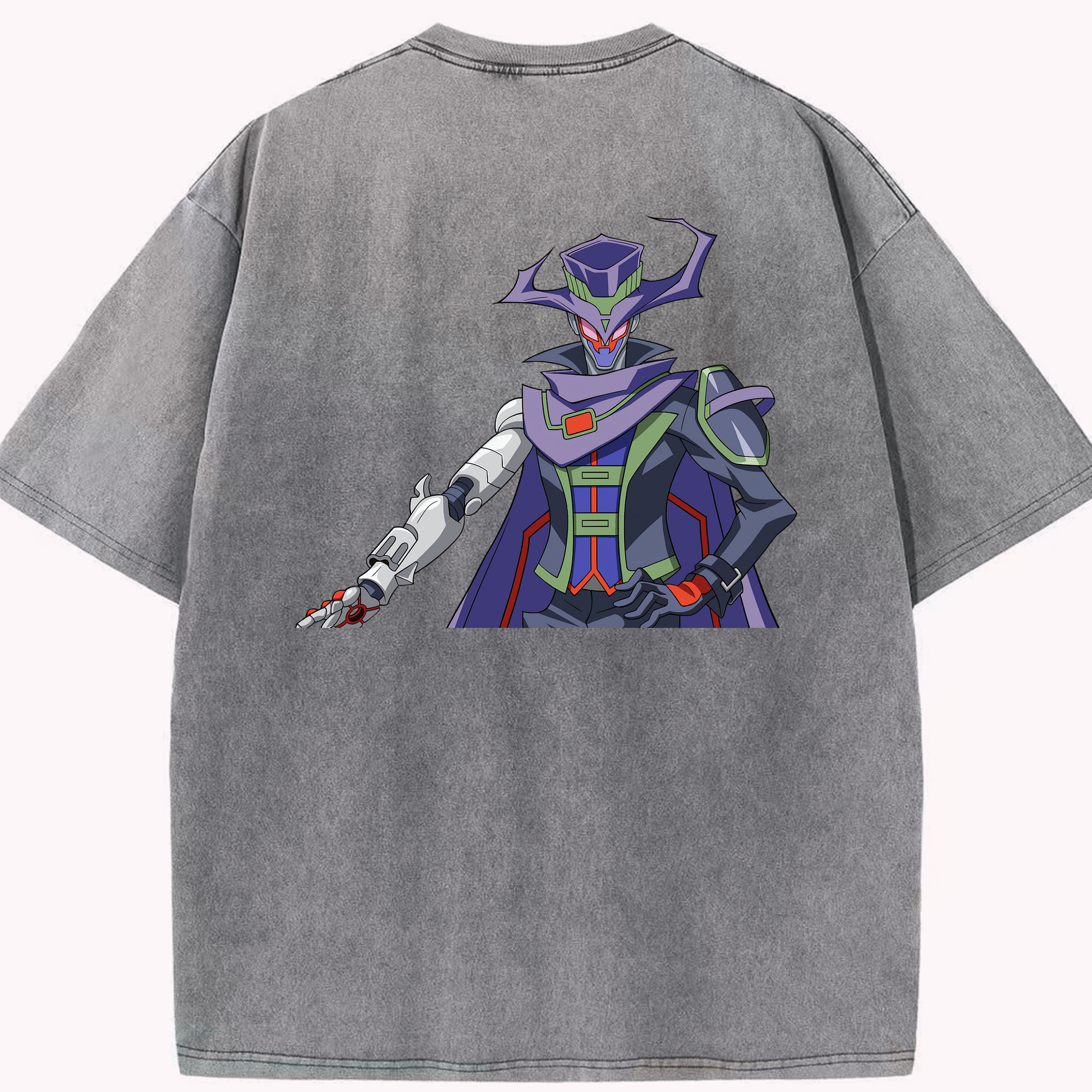 （画像用） 遊☆戯☆王 Yu-Gi-Oh! 綿100% ヴィンテージ風 半袖Tシャツ（背面プリント）