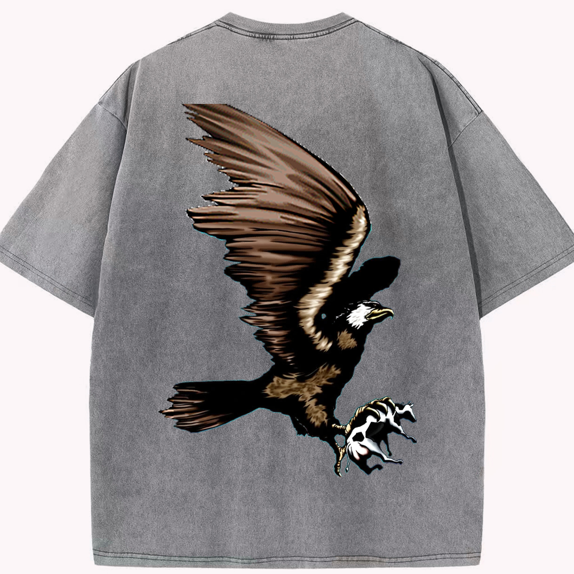 （画像用） 遊☆戯☆王 Yu-Gi-Oh! 綿100% ヴィンテージ風 半袖Tシャツ（背面プリント）