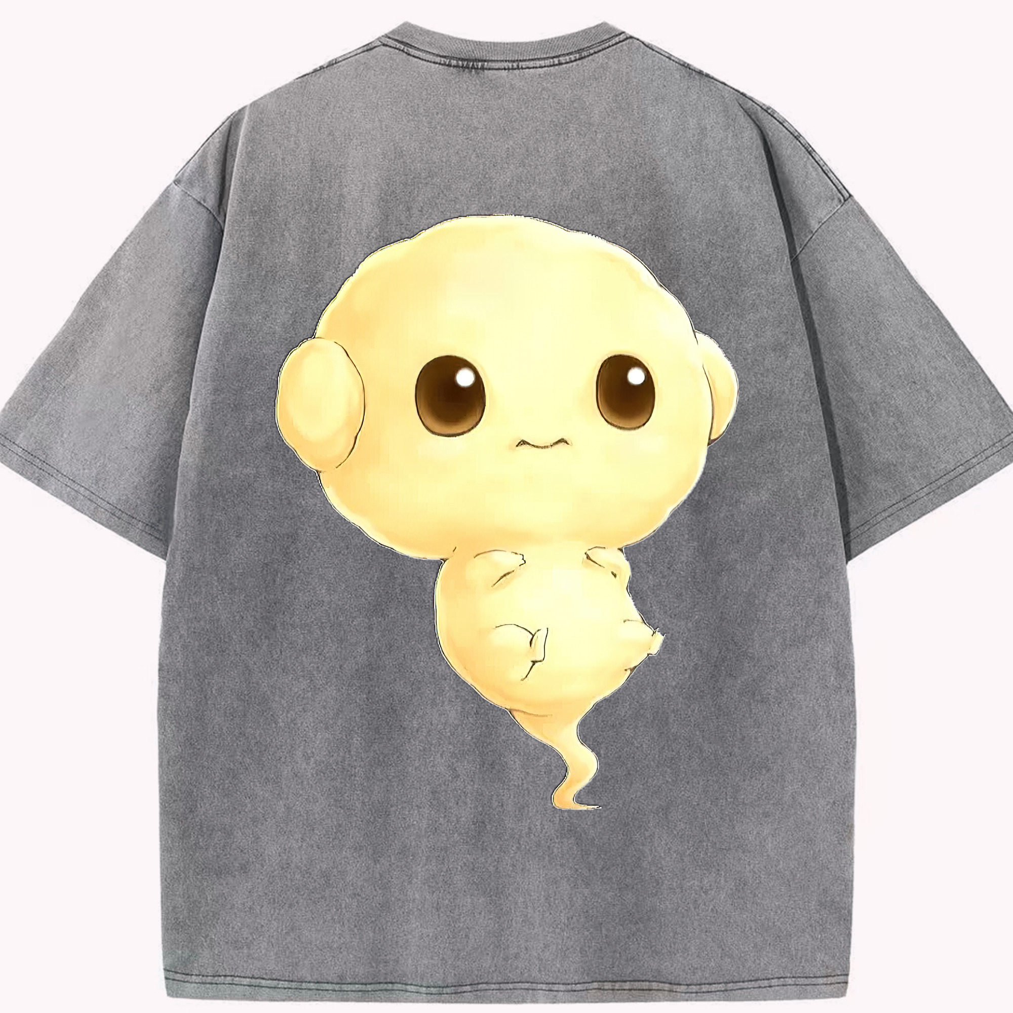 （画像用） 遊☆戯☆王 Yu-Gi-Oh! 綿100% ヴィンテージ風 半袖Tシャツ（背面プリント）