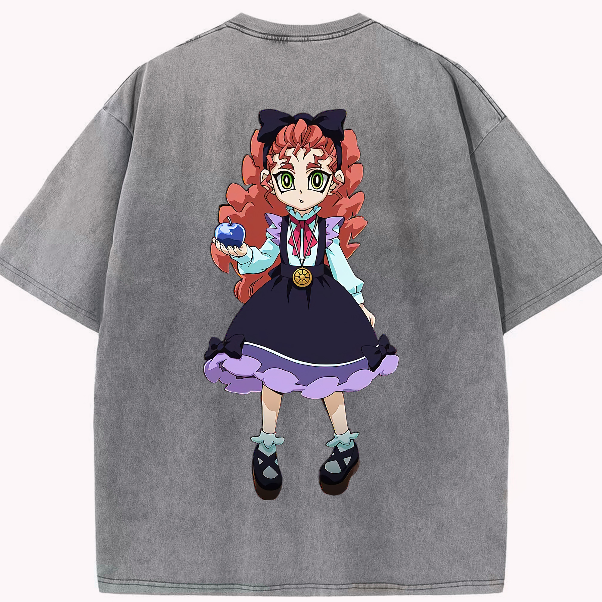 （画像用） 遊☆戯☆王 Yu-Gi-Oh! 綿100% ヴィンテージ風 半袖Tシャツ（背面プリント）