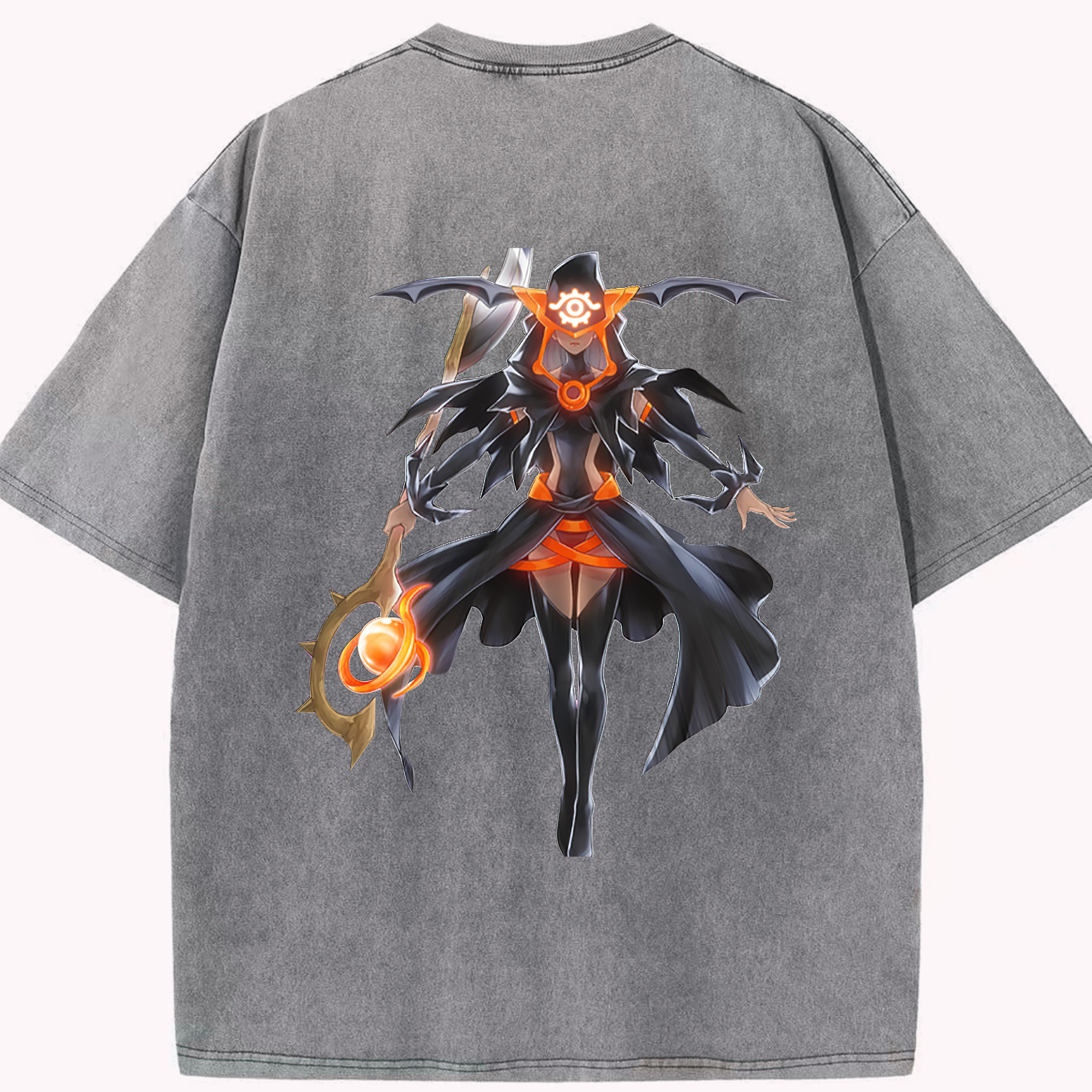 （画像用） 遊☆戯☆王 Yu-Gi-Oh! 綿100% ヴィンテージ風 半袖Tシャツ（背面プリント）