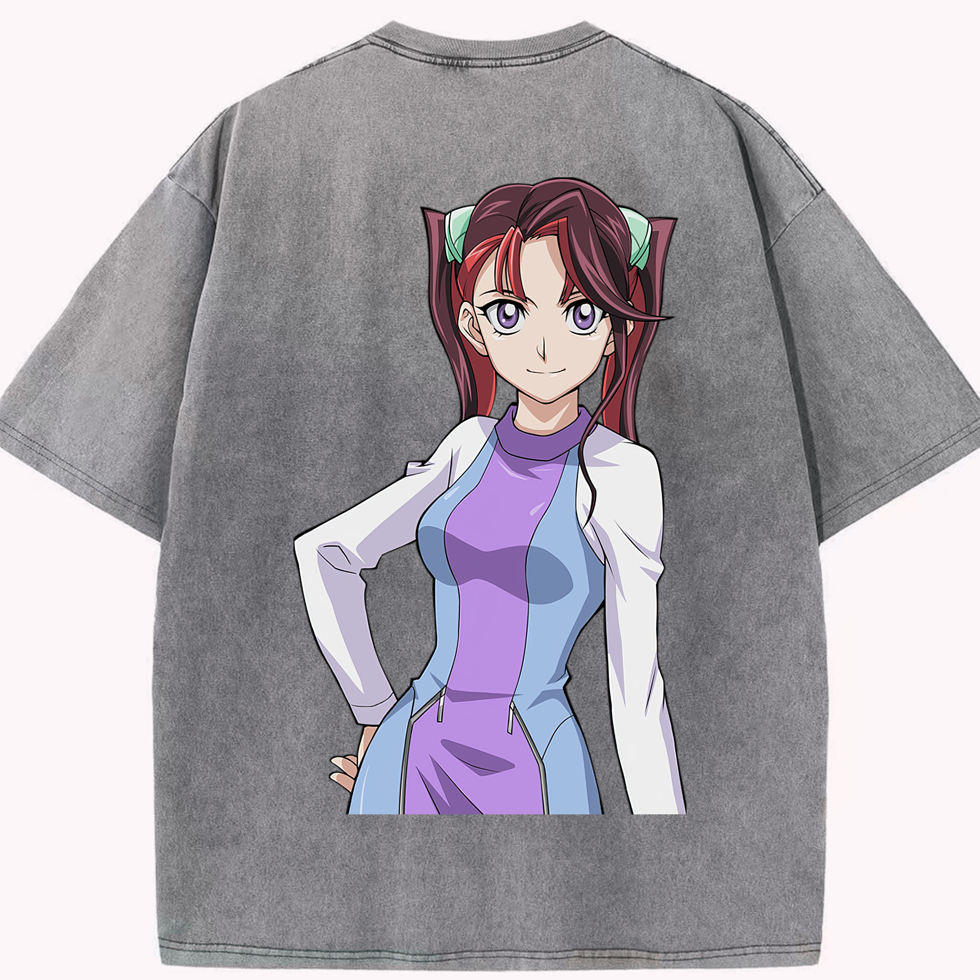 （画像用） 遊☆戯☆王 Yu-Gi-Oh! 綿100% ヴィンテージ風 半袖Tシャツ（背面プリント）