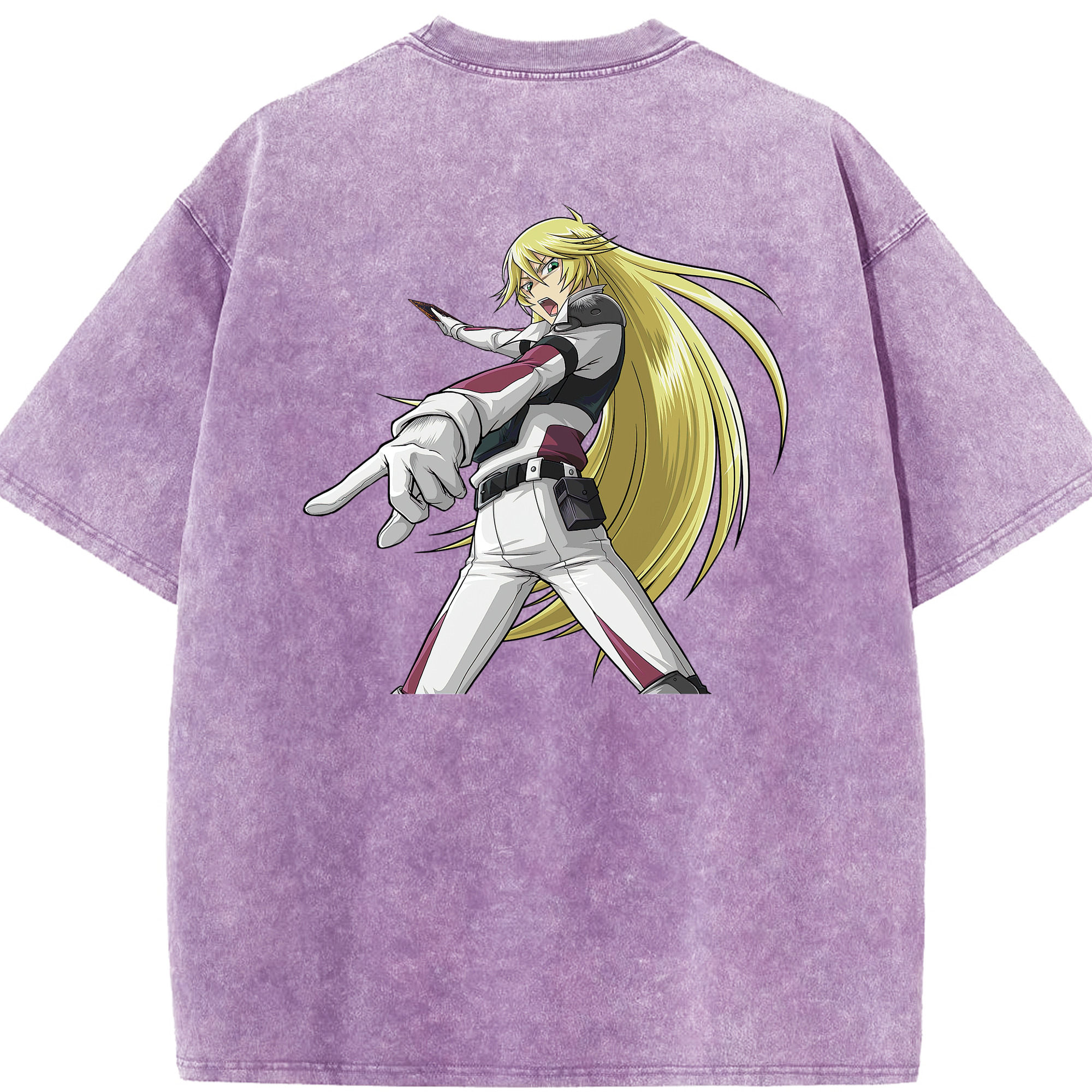 （画像用） 遊☆戯☆王 Yu-Gi-Oh! 綿100% ヴィンテージ風 半袖Tシャツ（背面プリント）