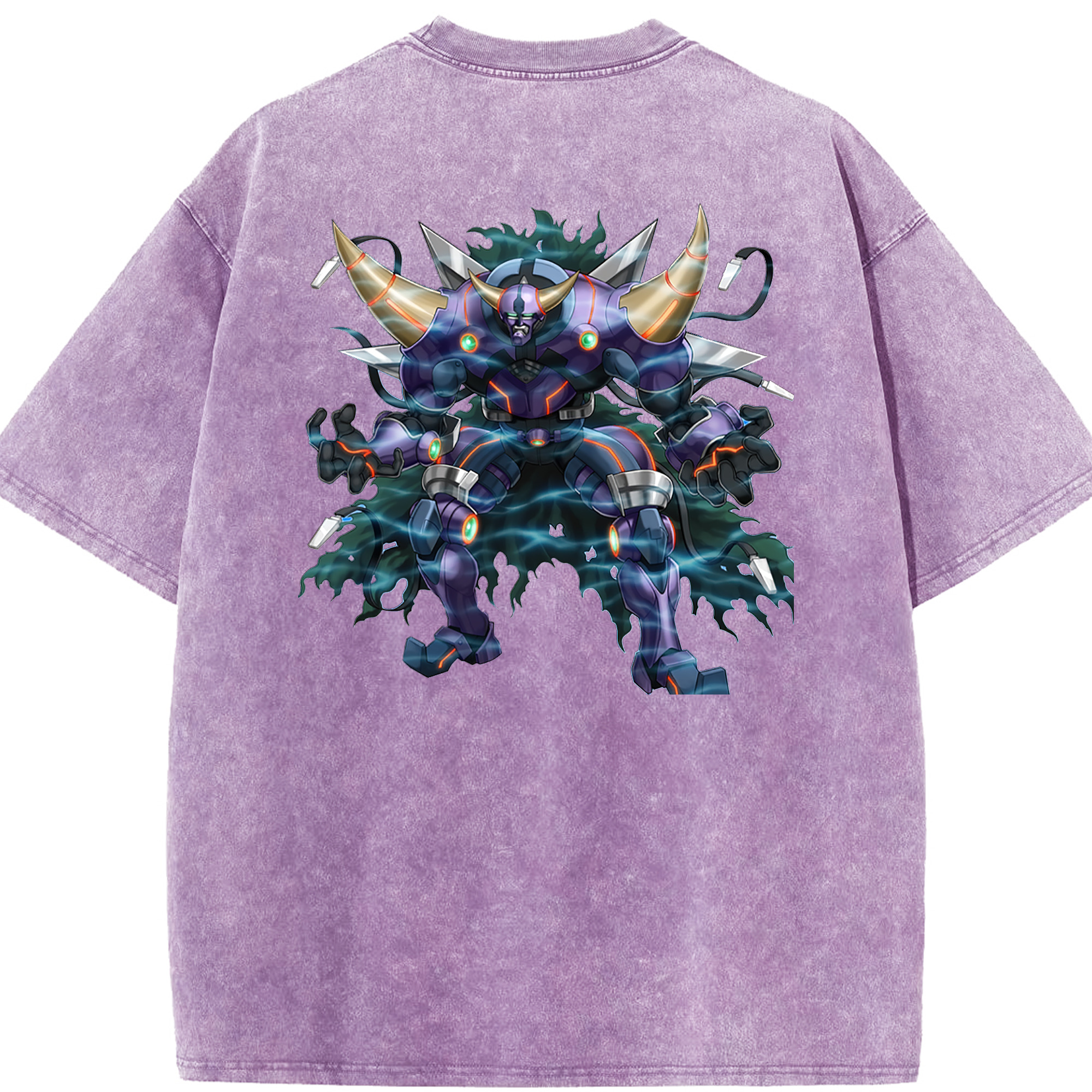 （画像用） 遊☆戯☆王 Yu-Gi-Oh! 綿100% ヴィンテージ風 半袖Tシャツ（背面プリント）