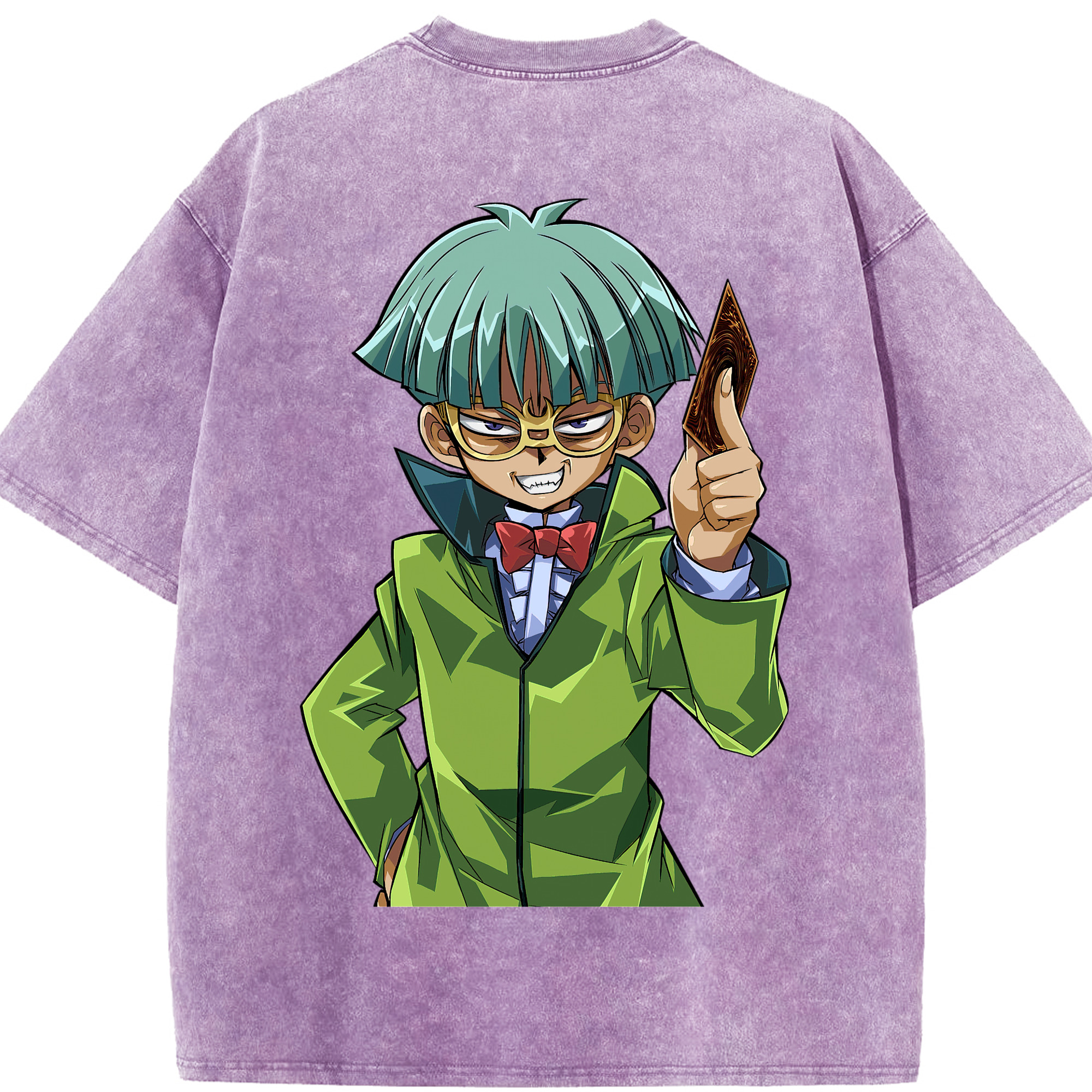 （画像用） 遊☆戯☆王 Yu-Gi-Oh! 綿100% ヴィンテージ風 半袖Tシャツ（背面プリント）