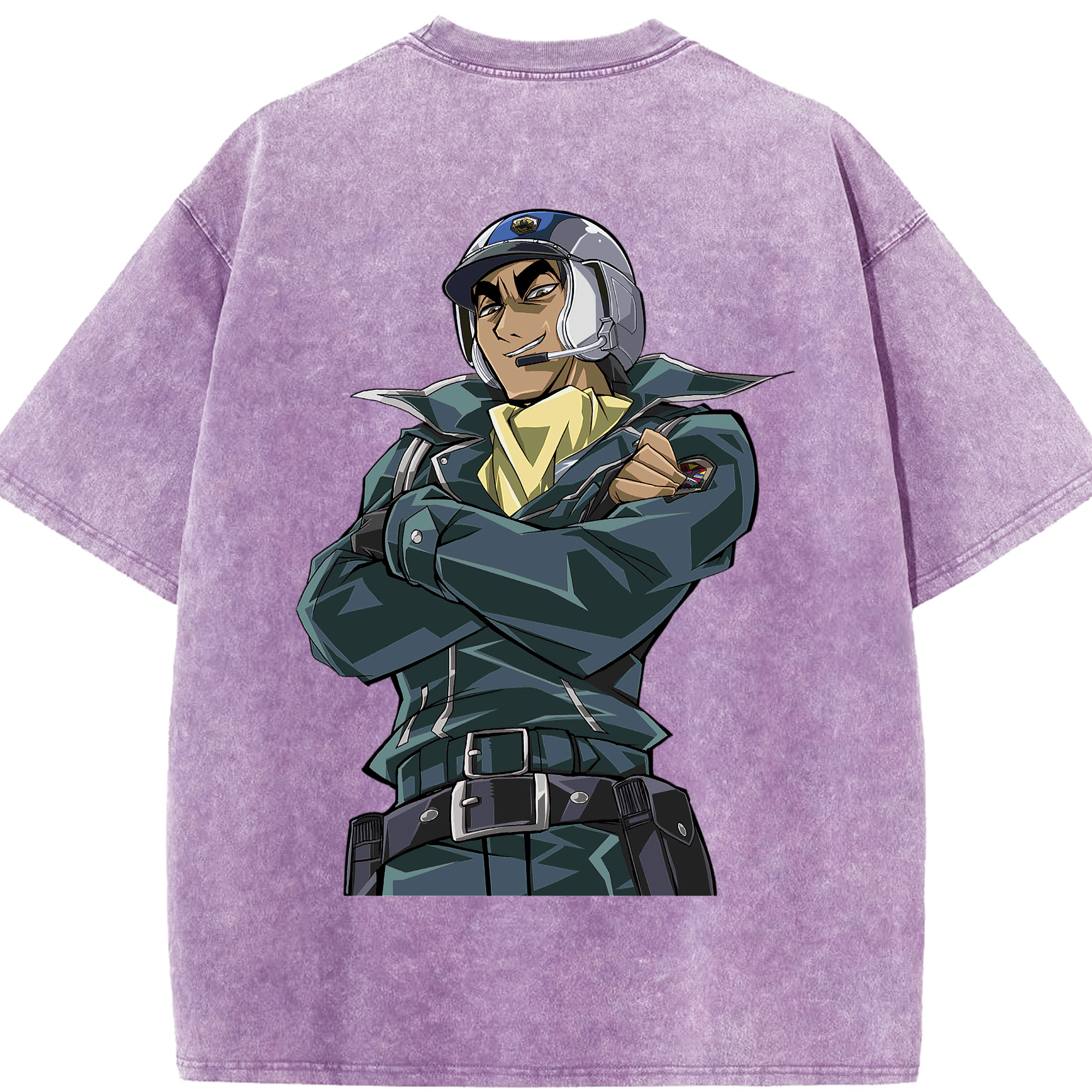 （画像用） 遊☆戯☆王 Yu-Gi-Oh! 綿100% ヴィンテージ風 半袖Tシャツ（背面プリント）