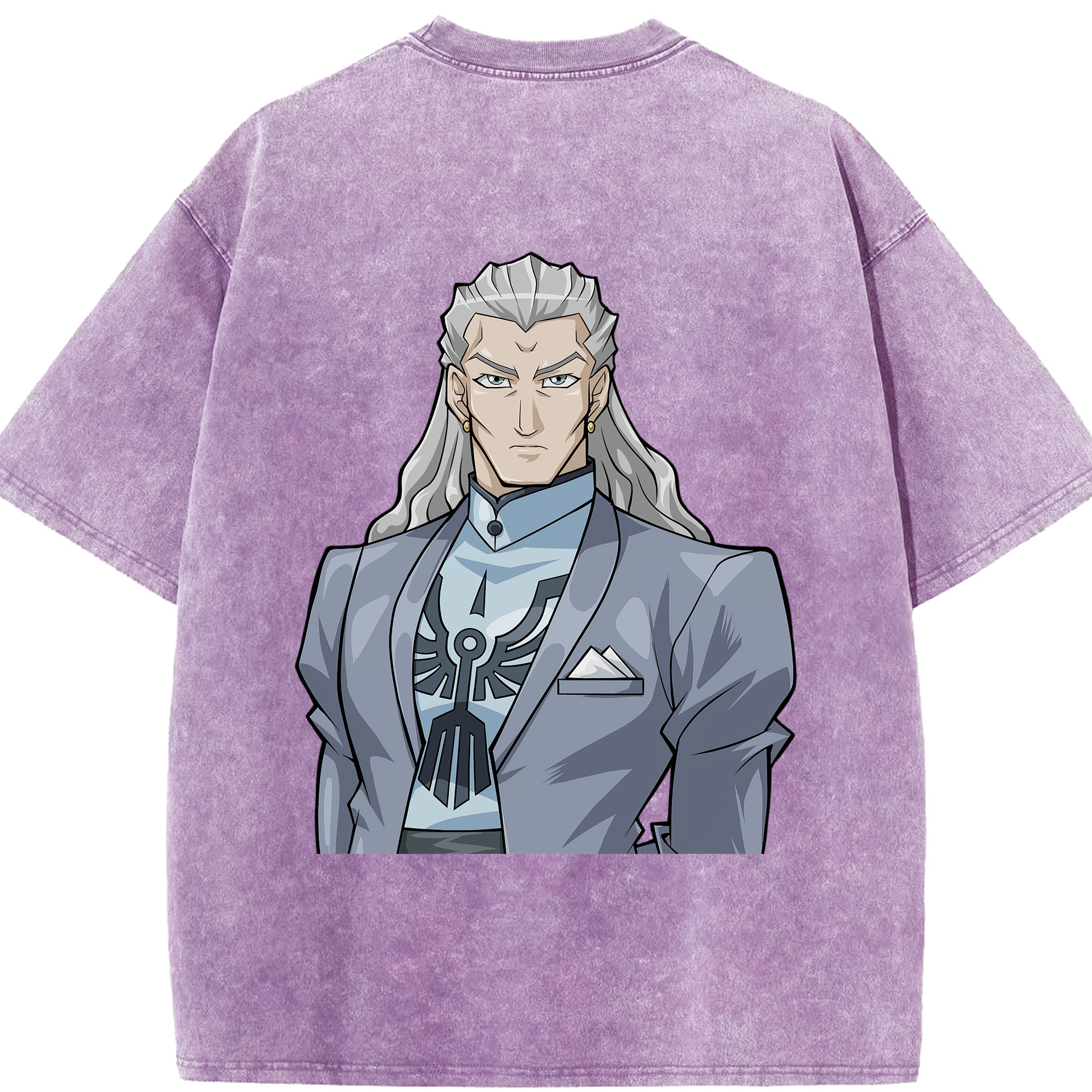 （画像用） 遊☆戯☆王 Yu-Gi-Oh! 綿100% ヴィンテージ風 半袖Tシャツ（背面プリント）