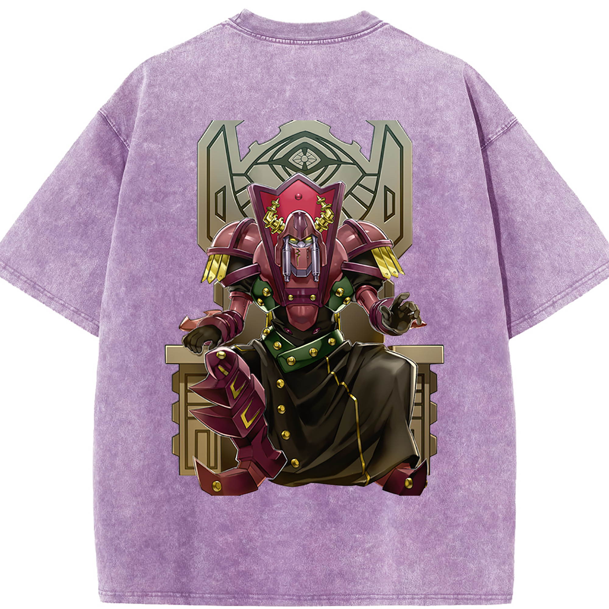 （画像用） 遊☆戯☆王 Yu-Gi-Oh! 綿100% ヴィンテージ風 半袖Tシャツ（背面プリント）