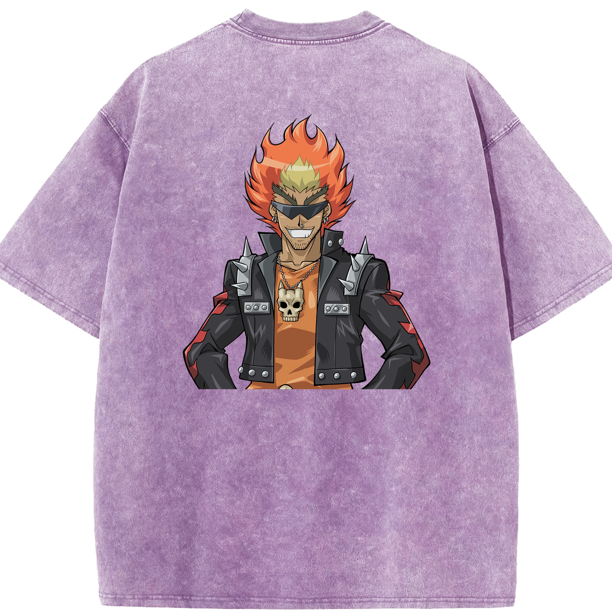 （画像用） 遊☆戯☆王 Yu-Gi-Oh! 綿100% ヴィンテージ風 半袖Tシャツ（背面プリント）