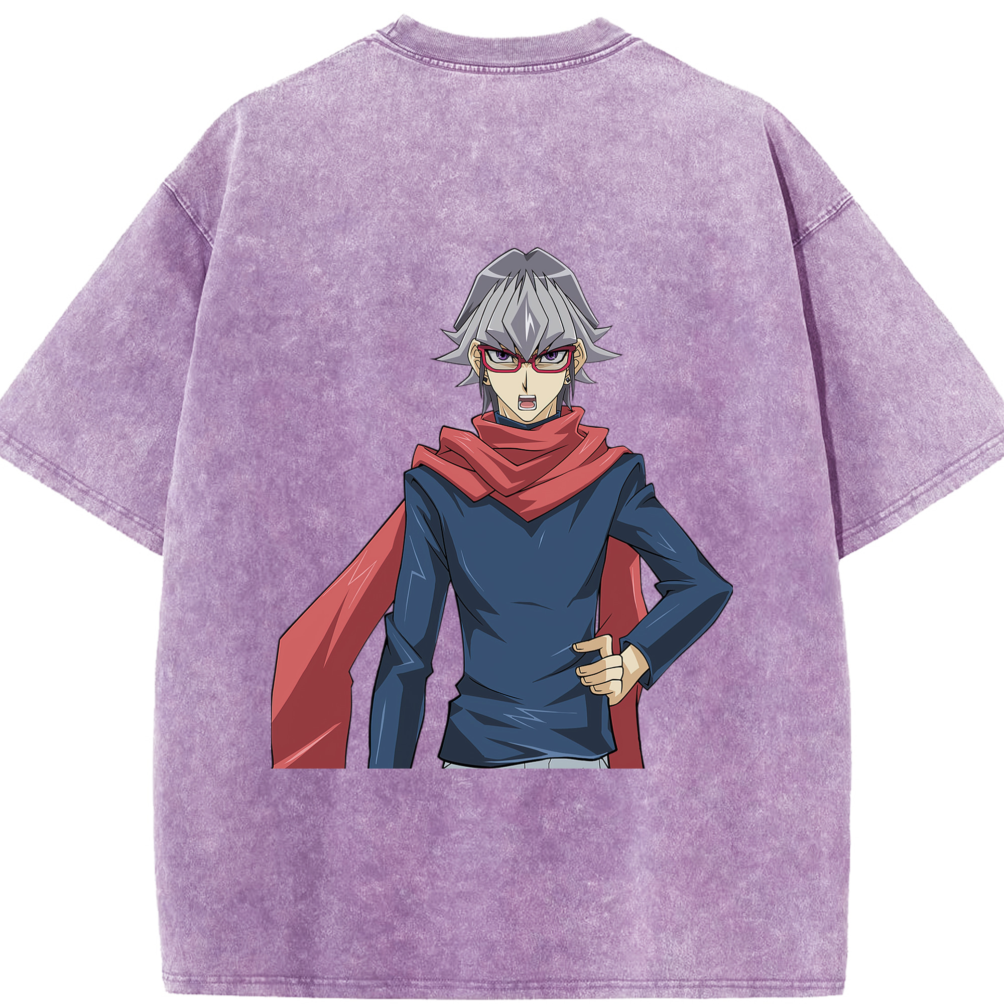 （画像用） 遊☆戯☆王 Yu-Gi-Oh! 綿100% ヴィンテージ風 半袖Tシャツ（背面プリント）
