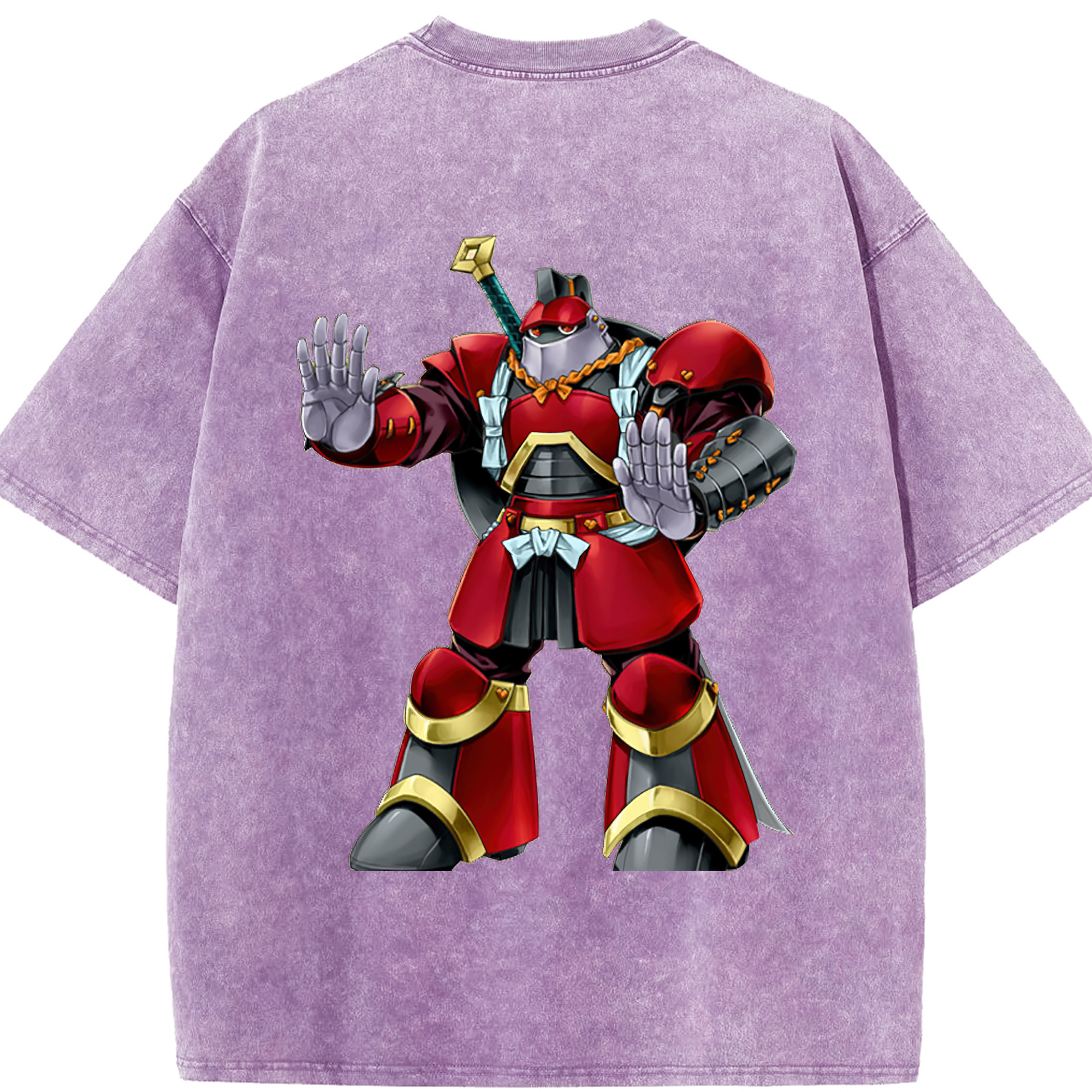 （画像用） 遊☆戯☆王 Yu-Gi-Oh! 綿100% ヴィンテージ風 半袖Tシャツ（背面プリント）