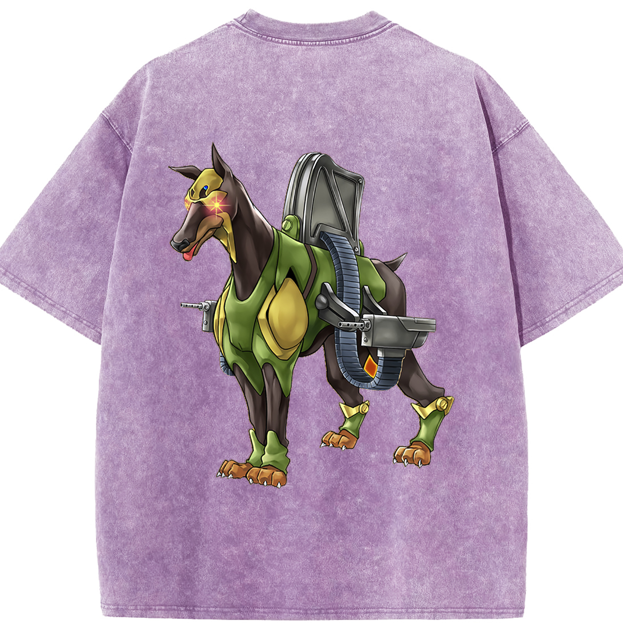 （画像用） 遊☆戯☆王 Yu-Gi-Oh! 綿100% ヴィンテージ風 半袖Tシャツ（背面プリント）