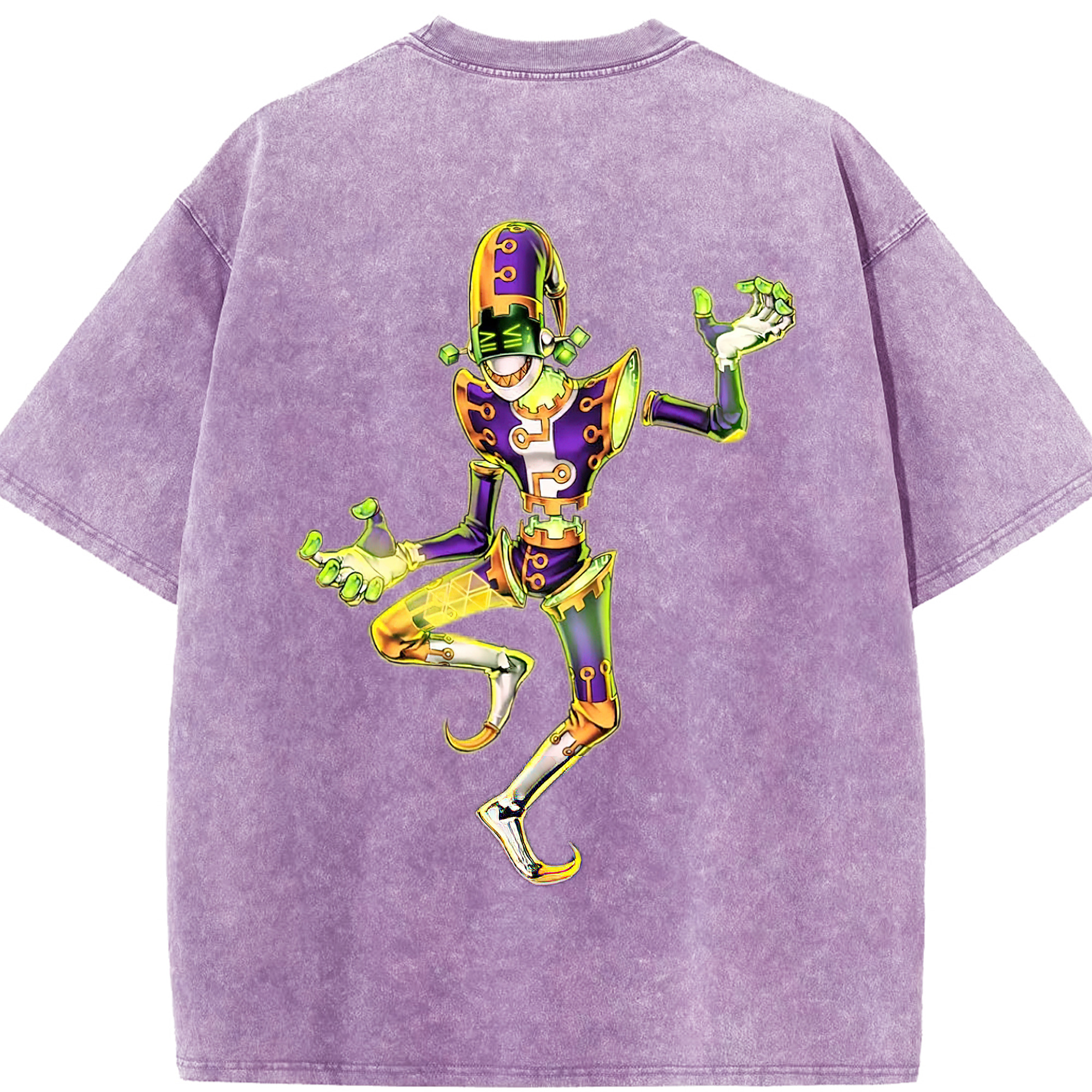 （画像用） 遊☆戯☆王 Yu-Gi-Oh! 綿100% ヴィンテージ風 半袖Tシャツ（背面プリント）