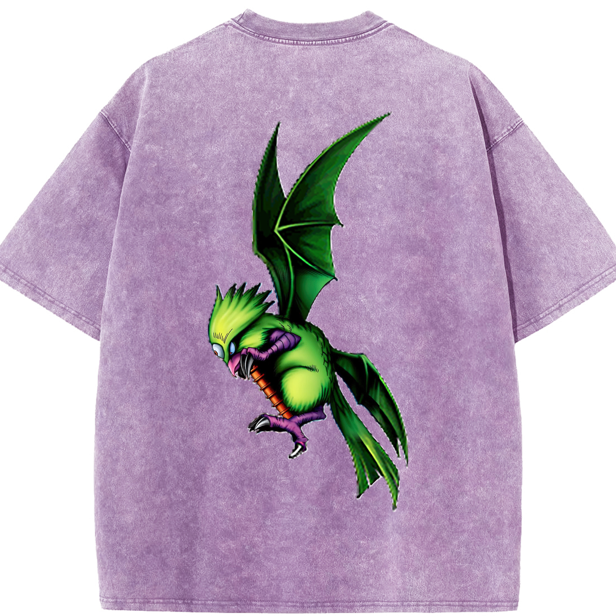 （画像用） 遊☆戯☆王 Yu-Gi-Oh! 綿100% ヴィンテージ風 半袖Tシャツ（背面プリント）